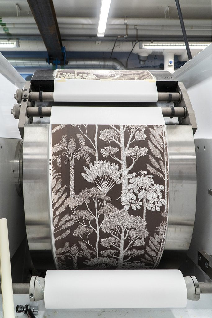 Behind the Katie Scott Wallpaper Production