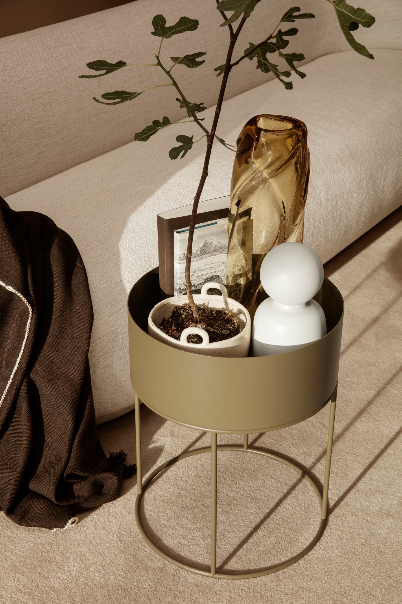 Water Swirl Vase - Tall