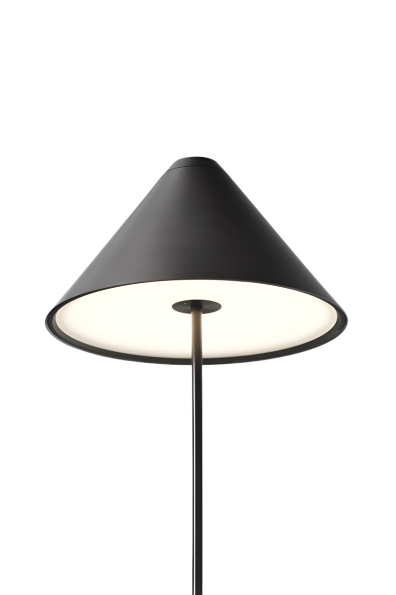 Brolly Table Lamp - Steel Black