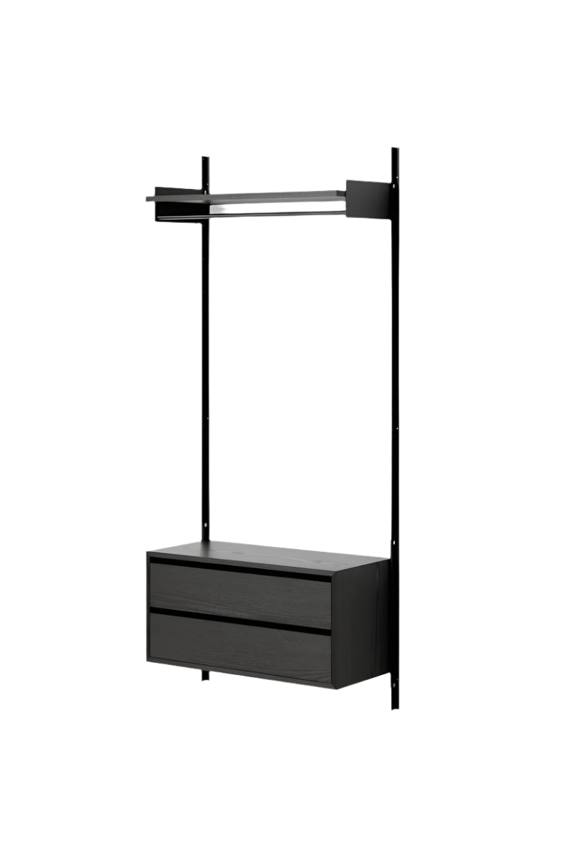 Wardrobe Shelf Cabinet w. Drawers