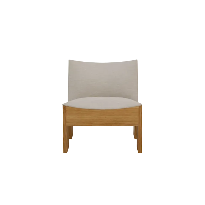 Tenon Lounge Chair - Natural Oak