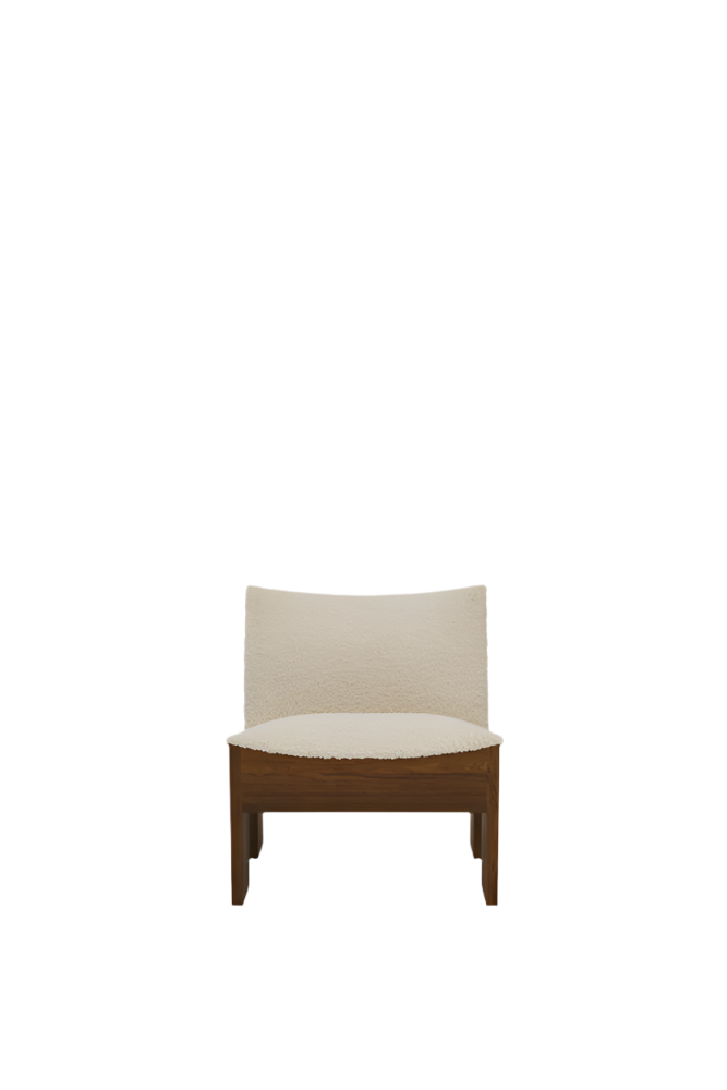 Tenon Lounge Chair - Fumed Oak