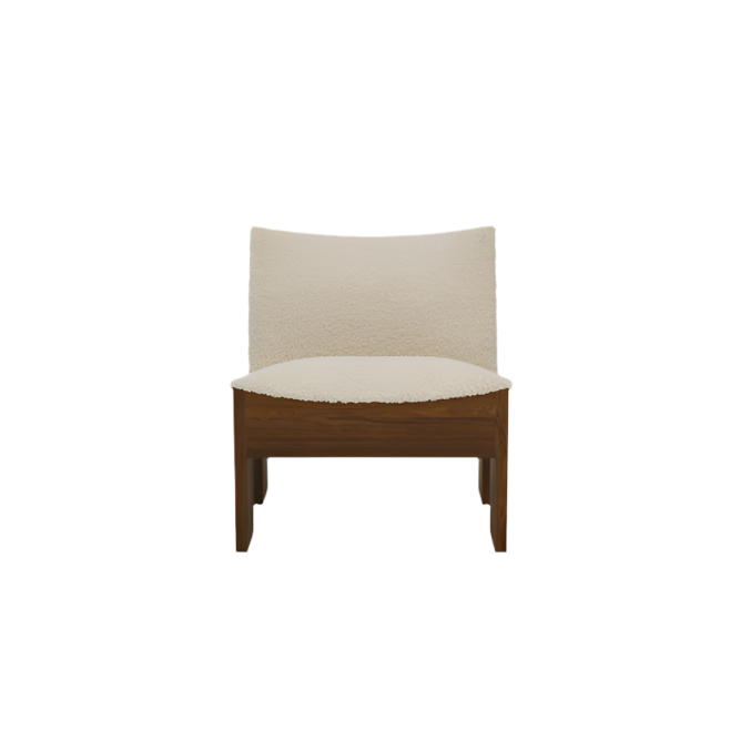 Tenon Lounge Chair - Fumed Oak