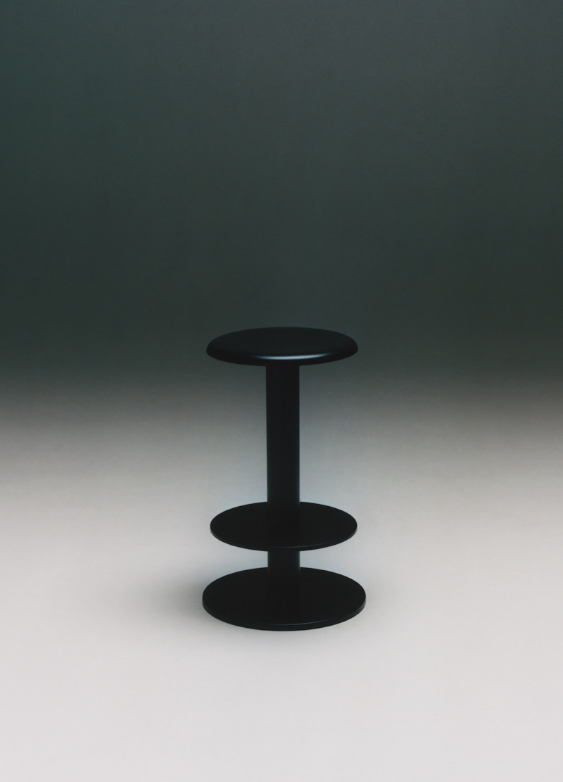 Coupe Barstool 65cm - Black