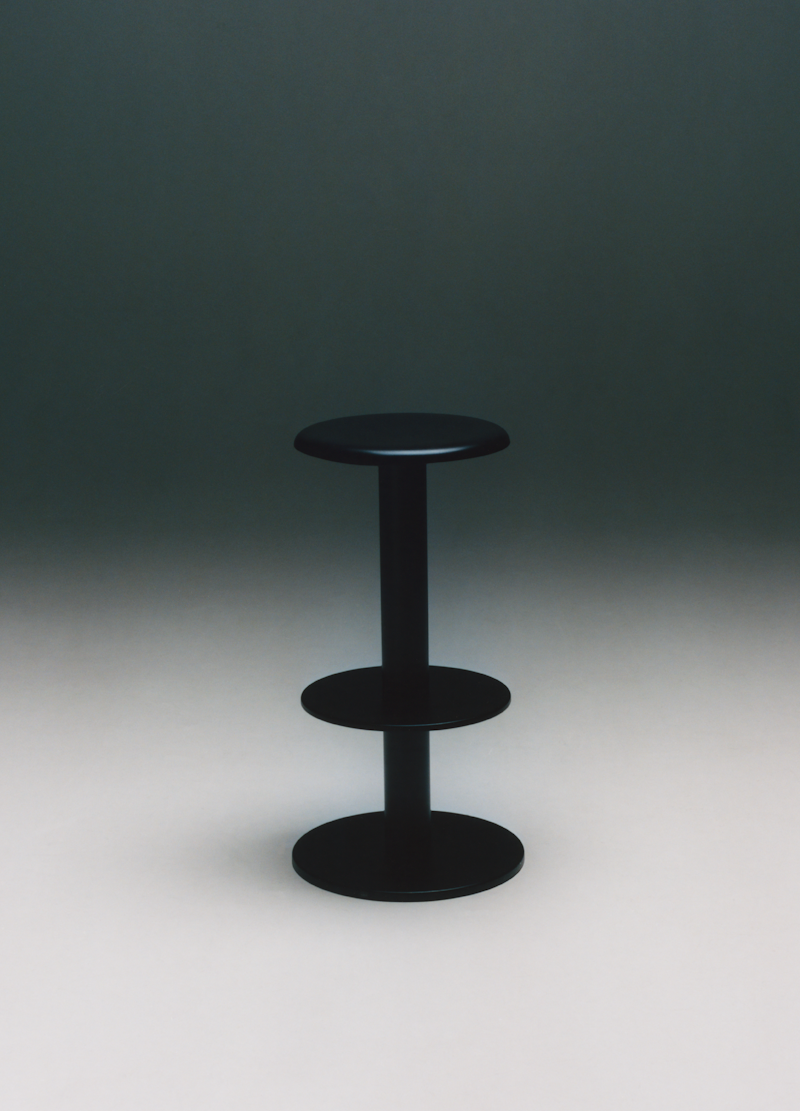 Coupe Barstool 75cm - Black