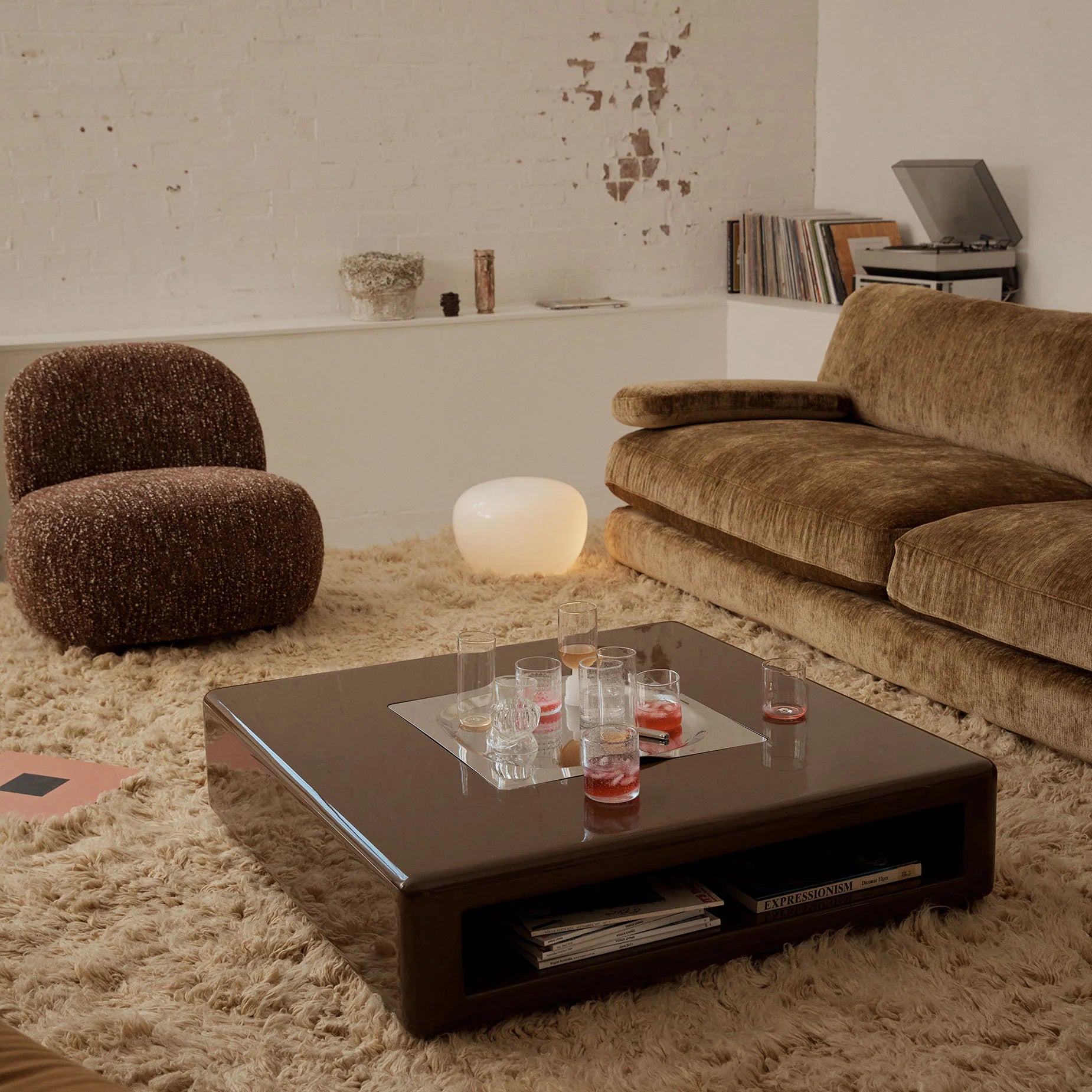 Jetson Coffee Table - Chocolate