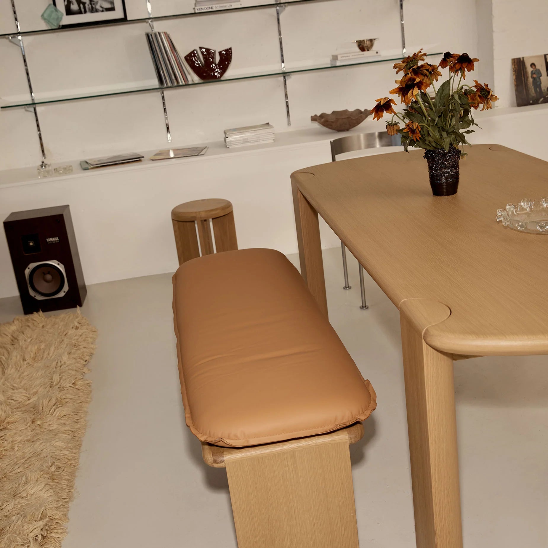Liaison Bench with Seat Cushion