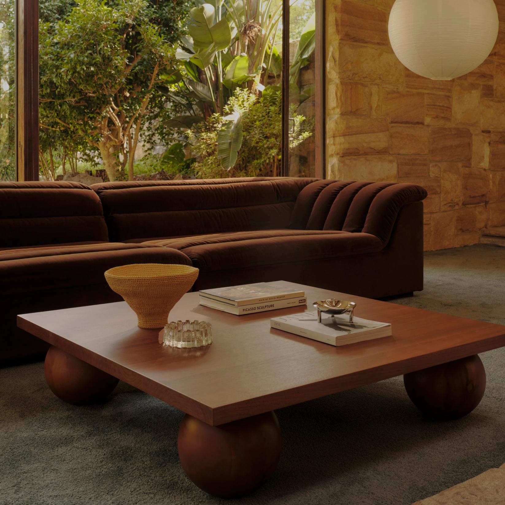 Yoko Coffee Table Square - Walnut