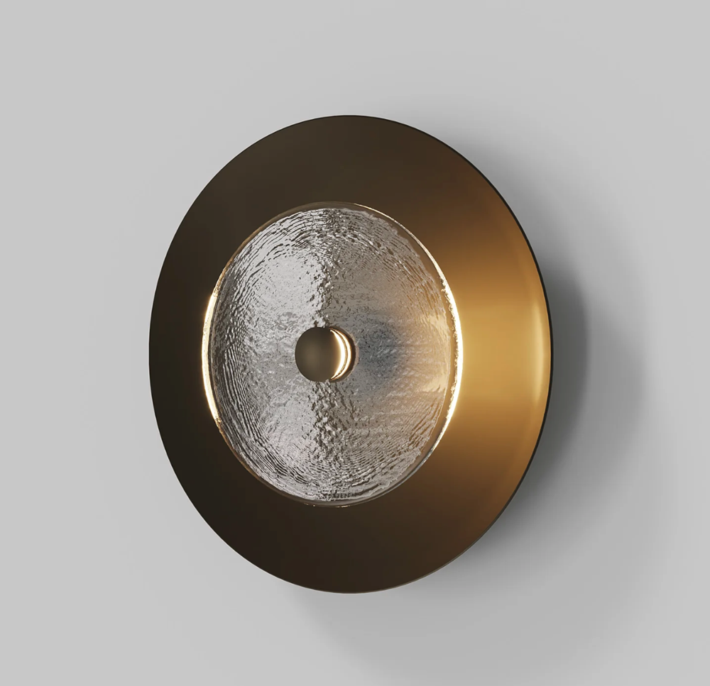 Coral Dome Wall Light - Clear