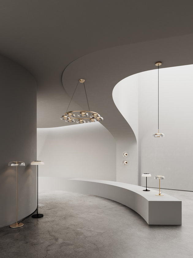 Blossi Wall - Nordic Gold / Clear