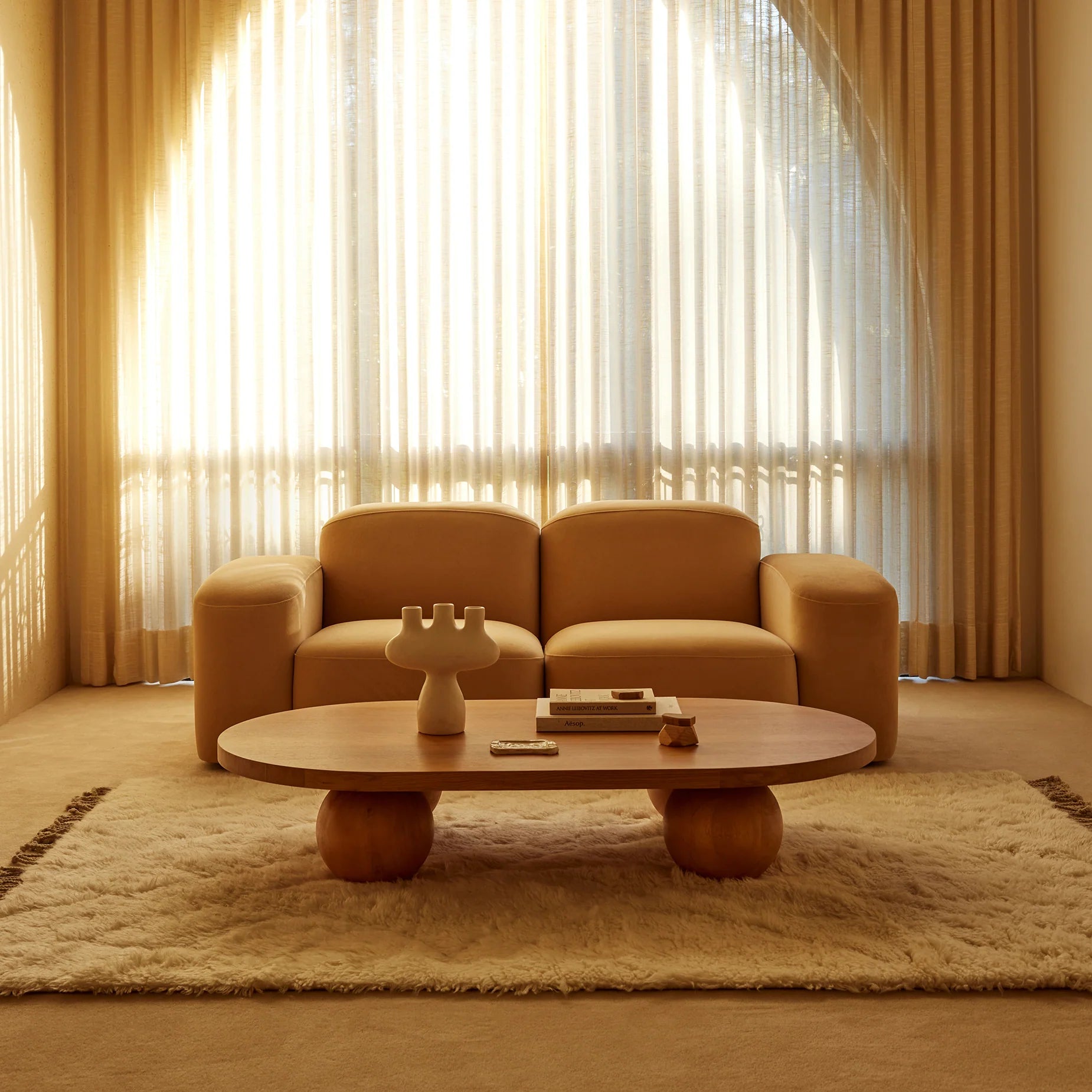 Yoko Capsule Coffee Table - Oak