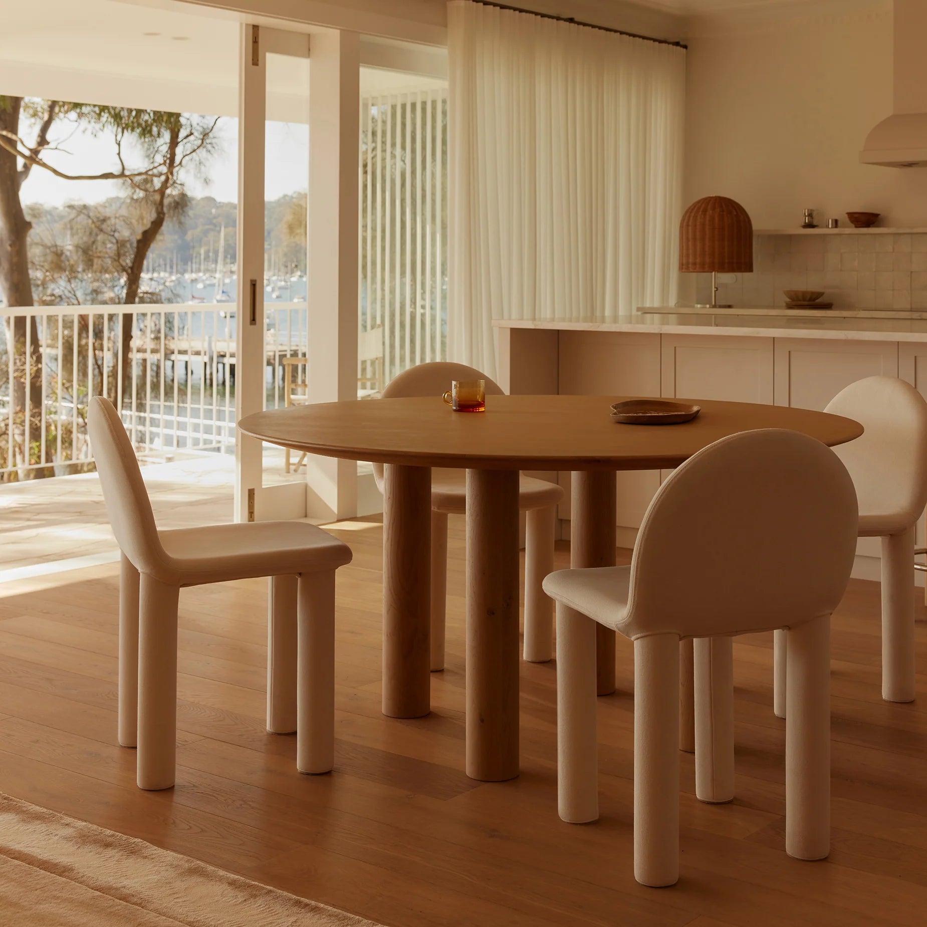 Arch Dining Chair - Hamptons Oat