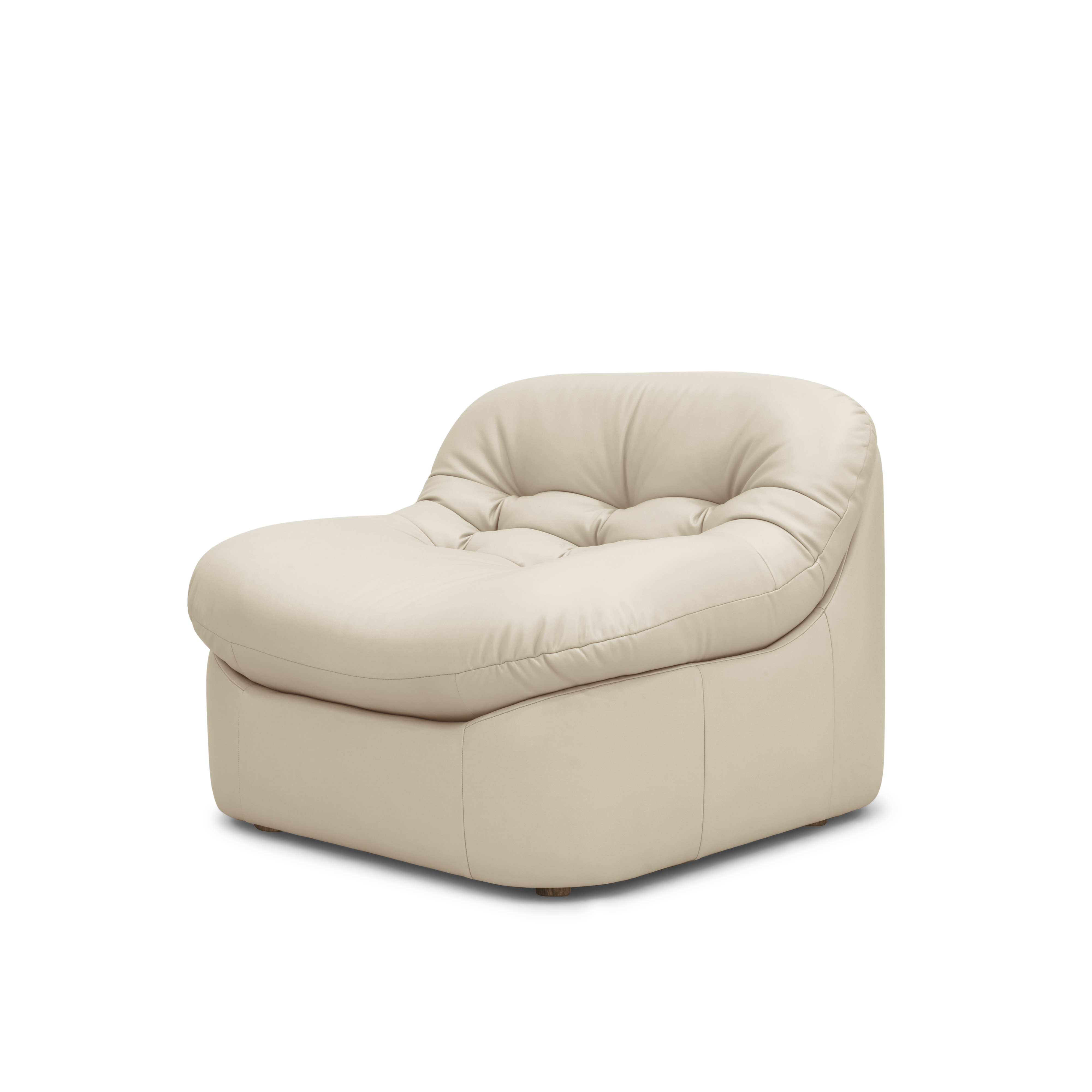 Glove Leather Occasional Chair