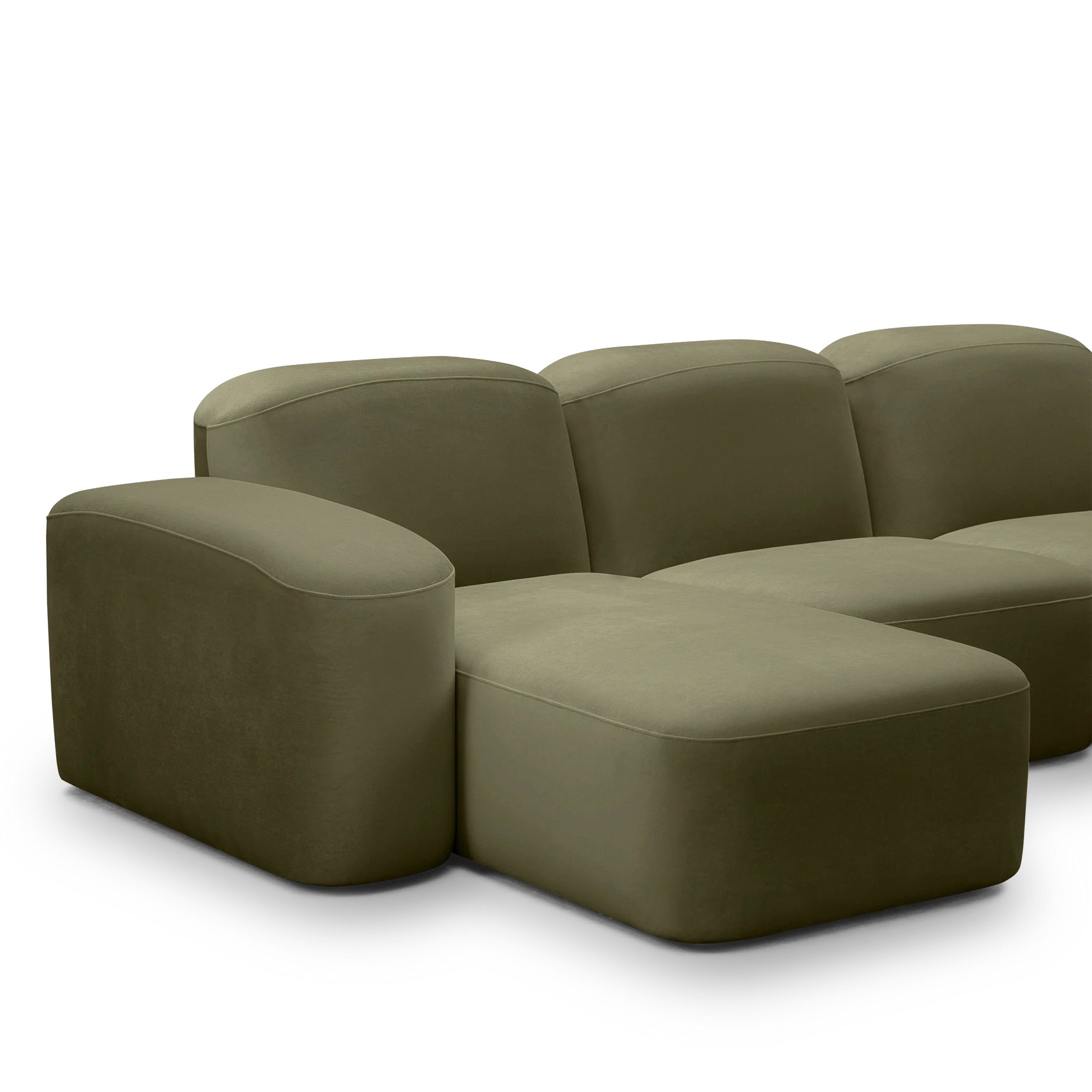 Muse 3 Seat Chaise Sofa - LHF