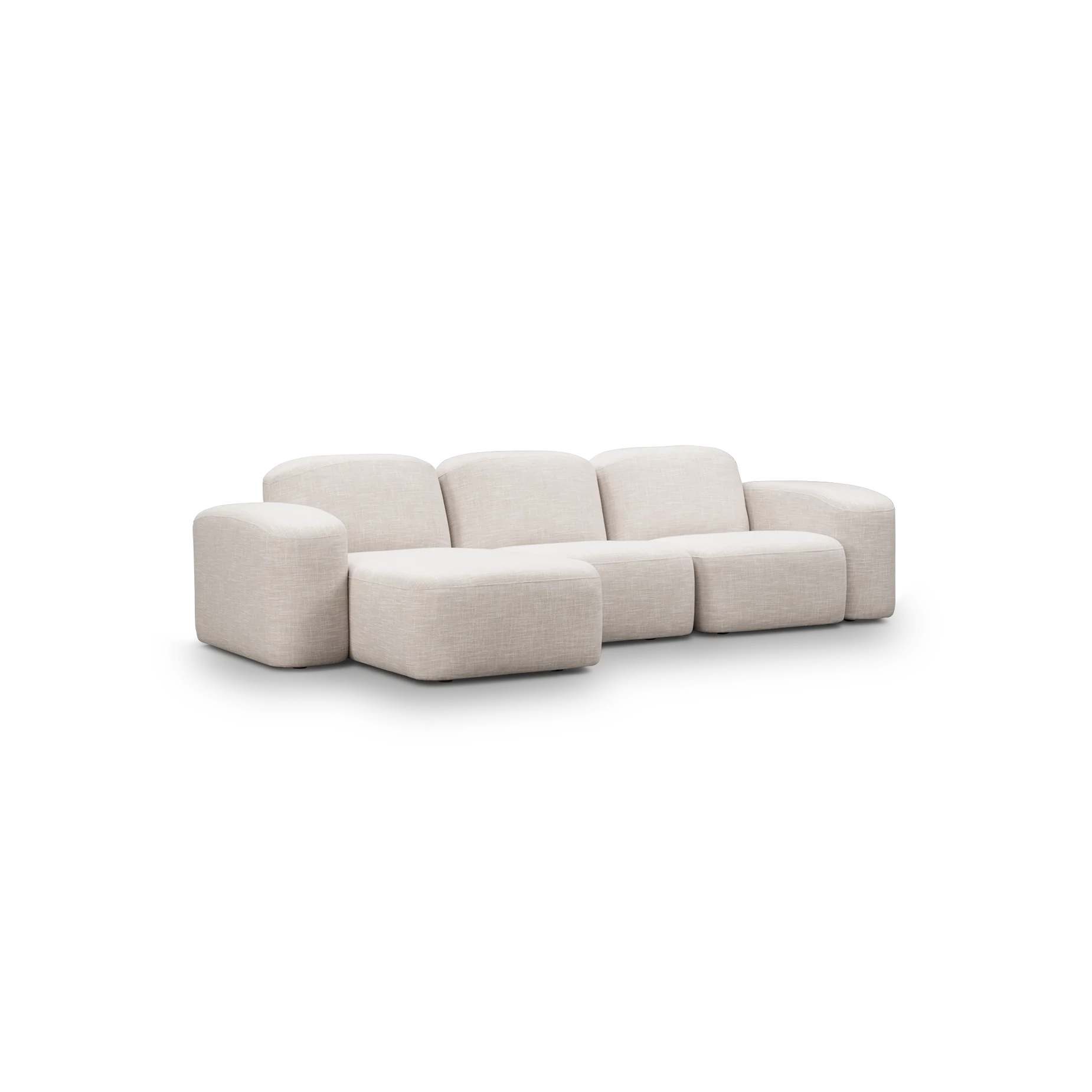 Muse 3 Seat Chaise Sofa - LHF