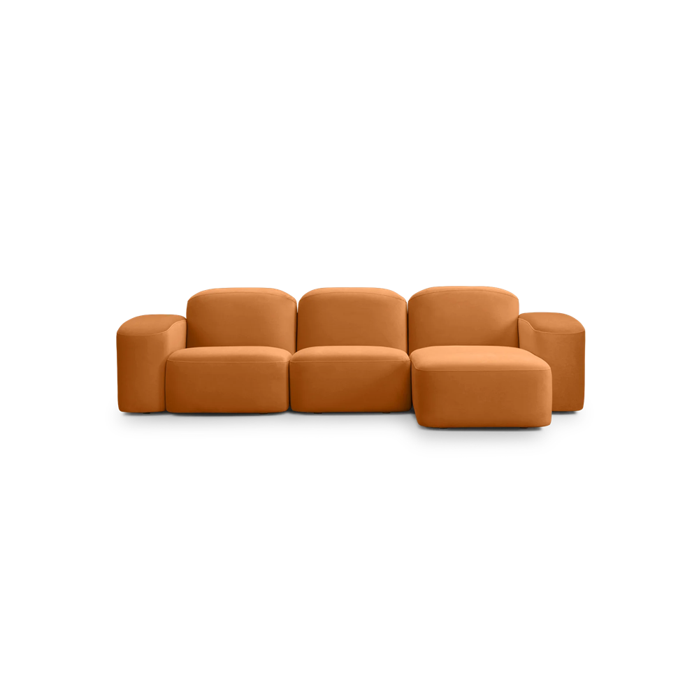 Muse 3 Seat Chaise Sofa - RHF