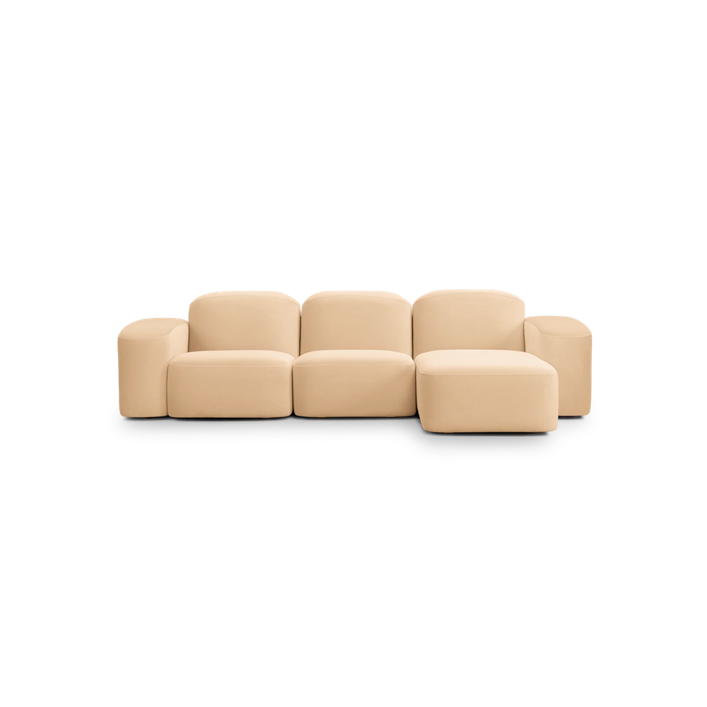 Muse 3 Seat Chaise Sofa - RHF