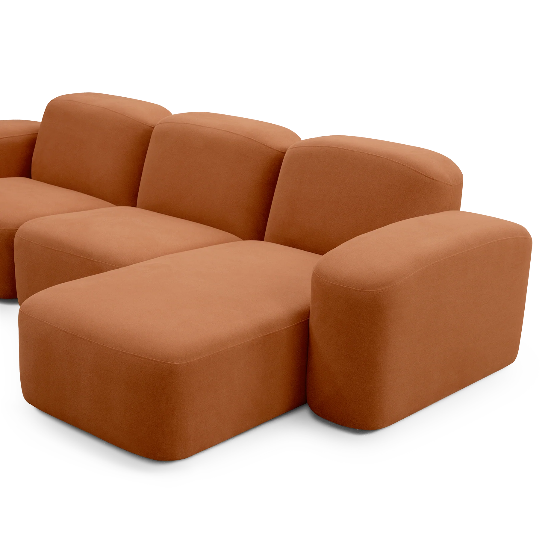 Muse 3 Seat Chaise Sofa - RHF