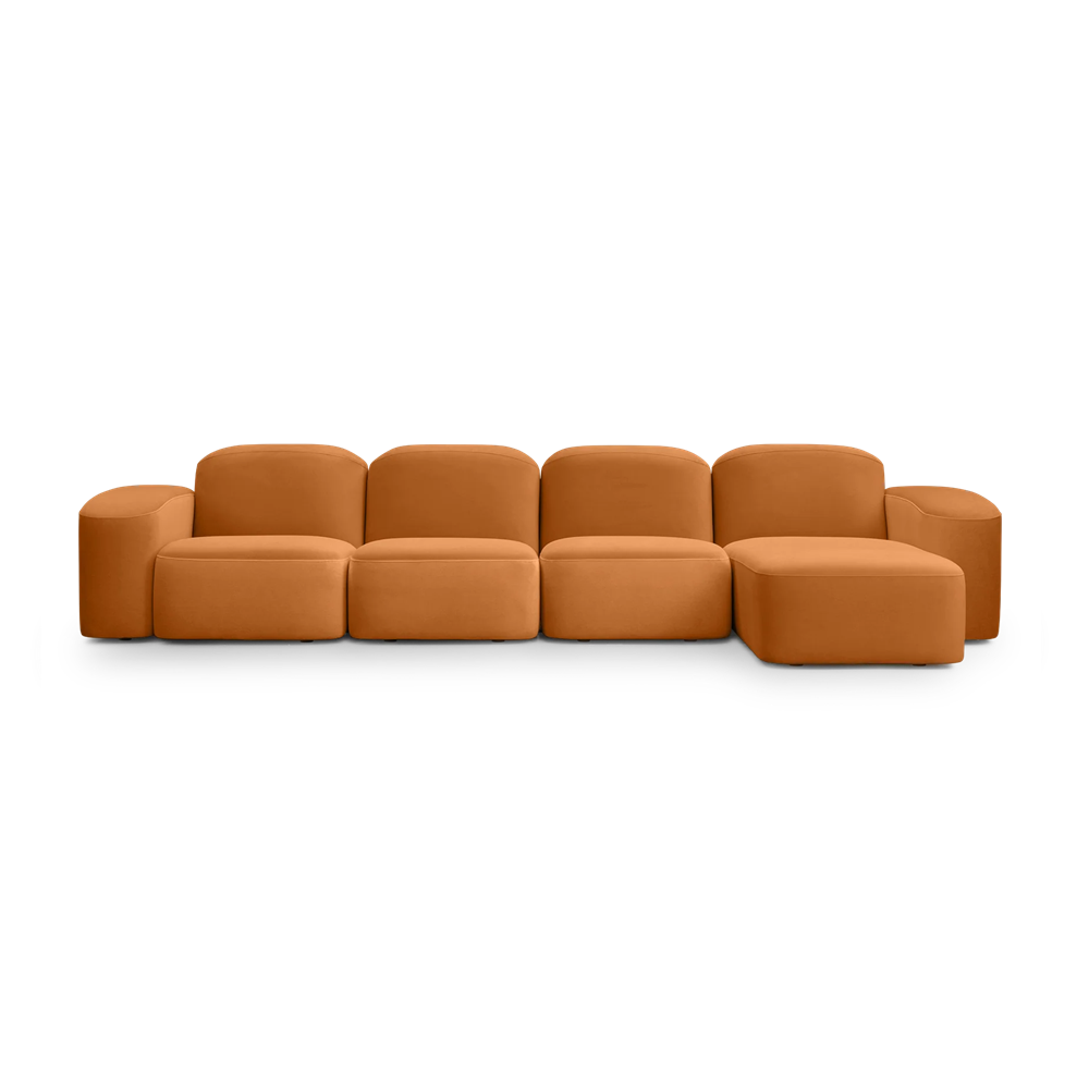 Muse 4 Seat Chaise Sofa - RHF