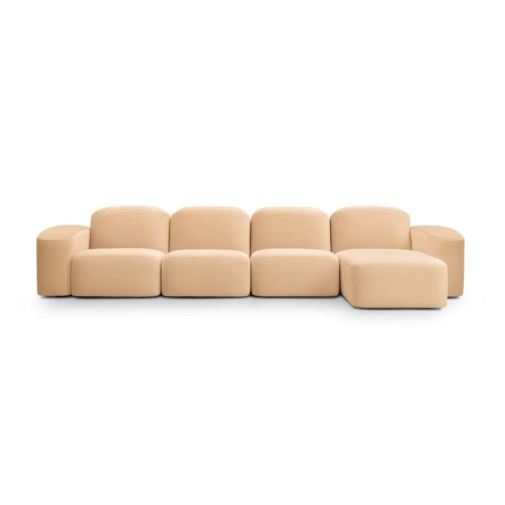 Muse 4 Seat Chaise Sofa - RHF