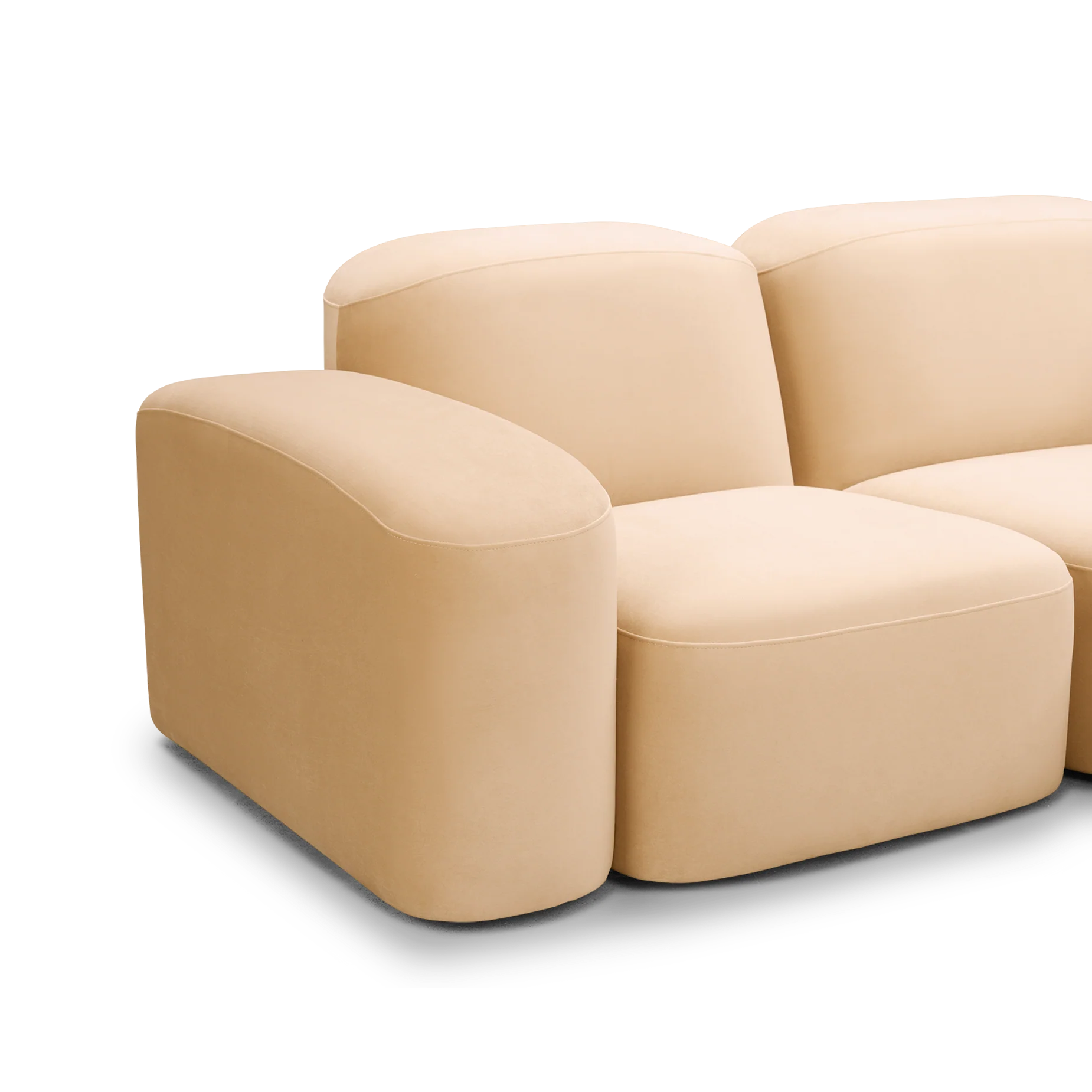 Muse 4 Seat Chaise Sofa - RHF