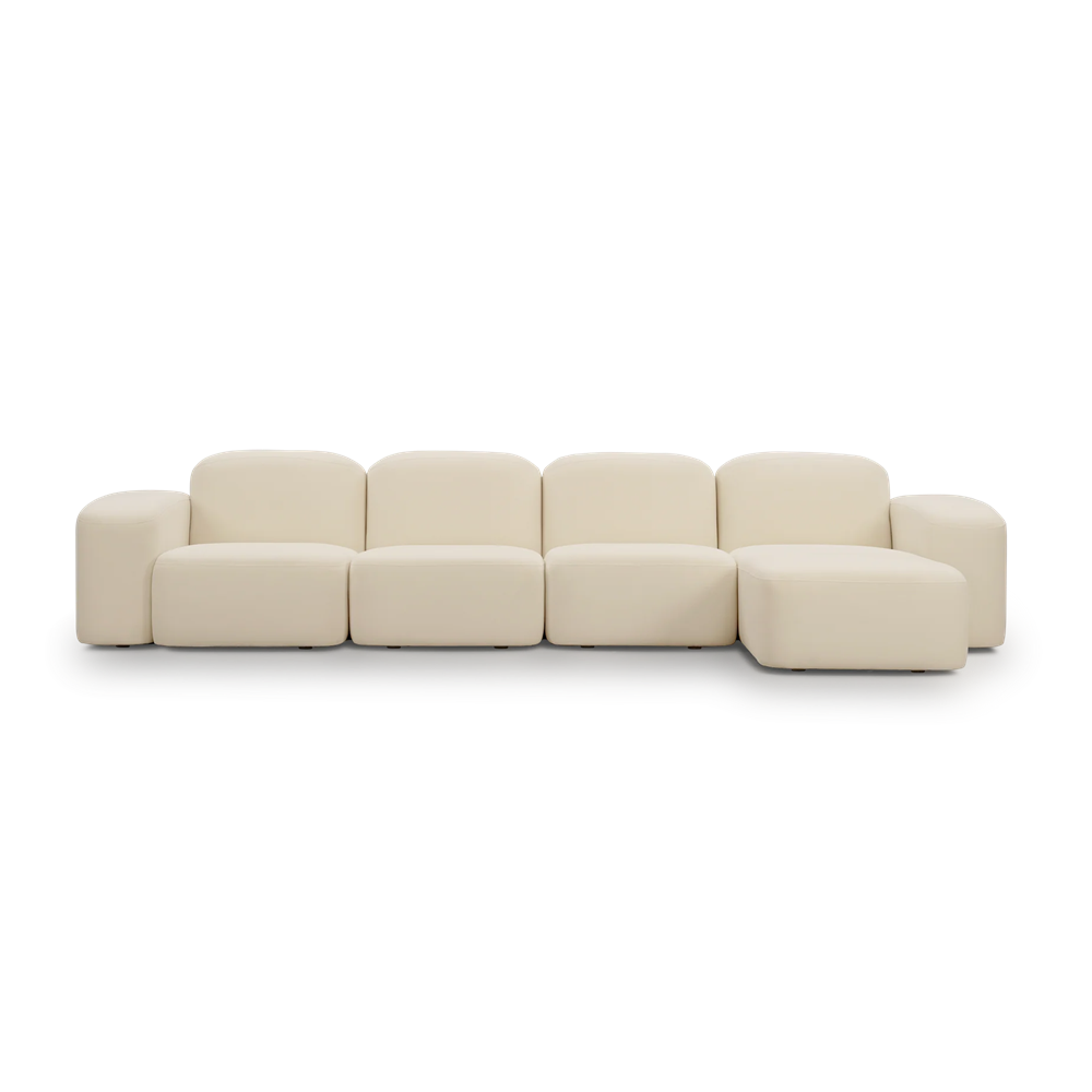Muse 4 Seat Chaise Sofa - RHF