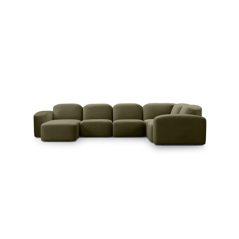 Muse 5 Piece Chaise Modular Sofa - LHF
