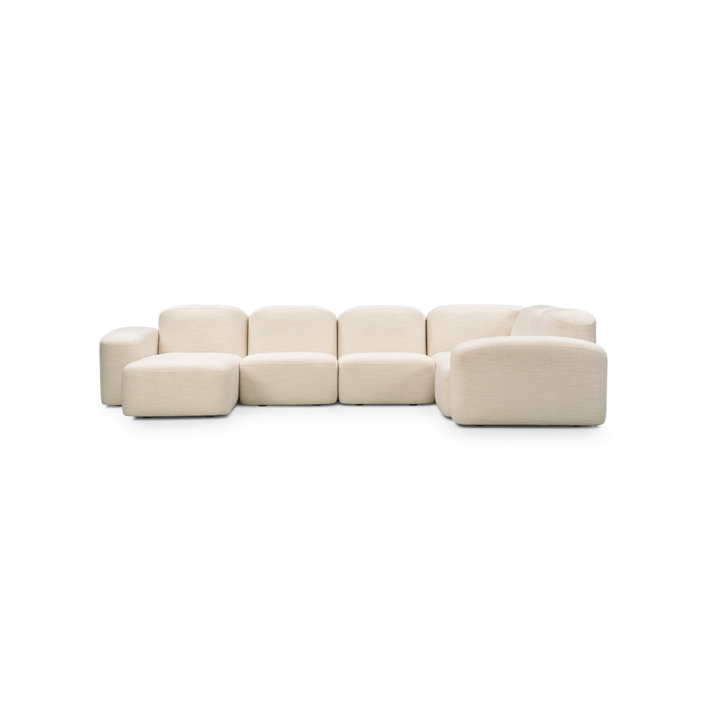 Muse 5 Piece Chaise Modular Sofa - LHF