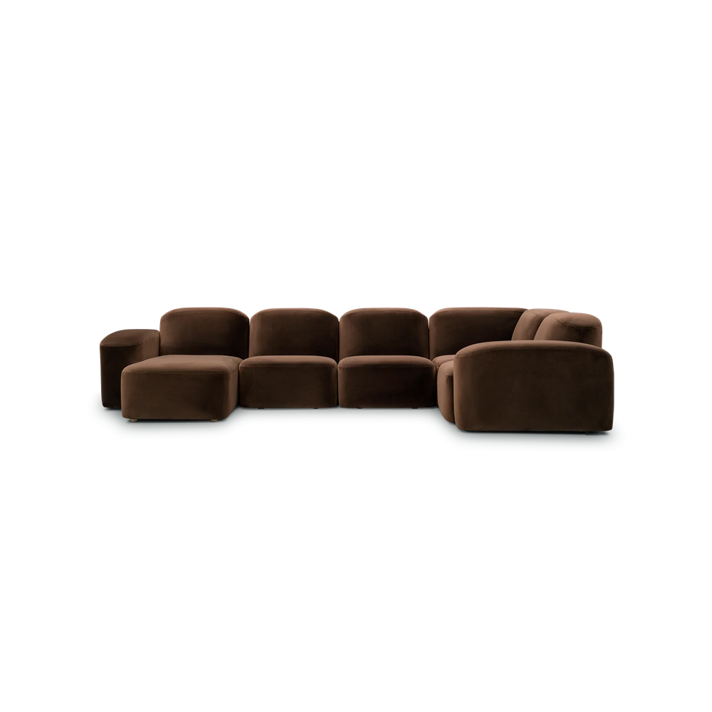Muse 5 Piece Chaise Modular Sofa - LHF