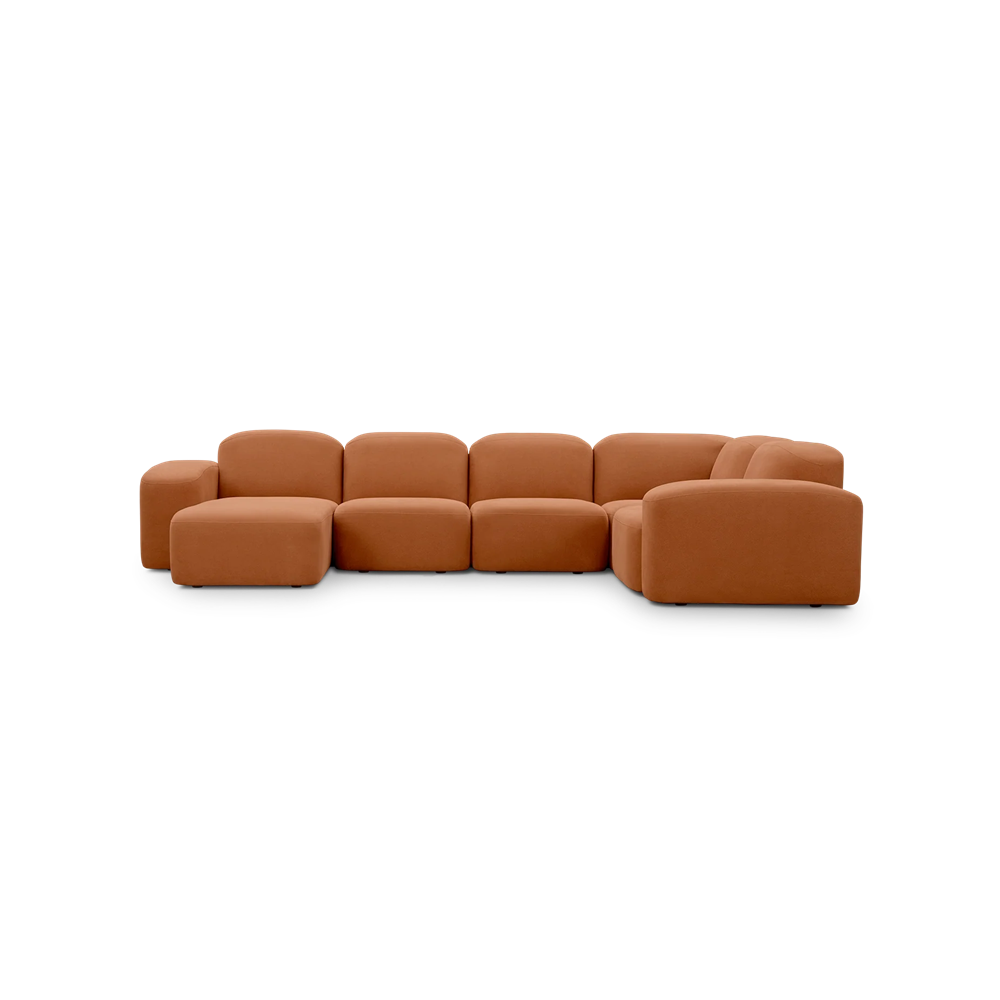 Muse 5 Piece Chaise Modular Sofa - LHF