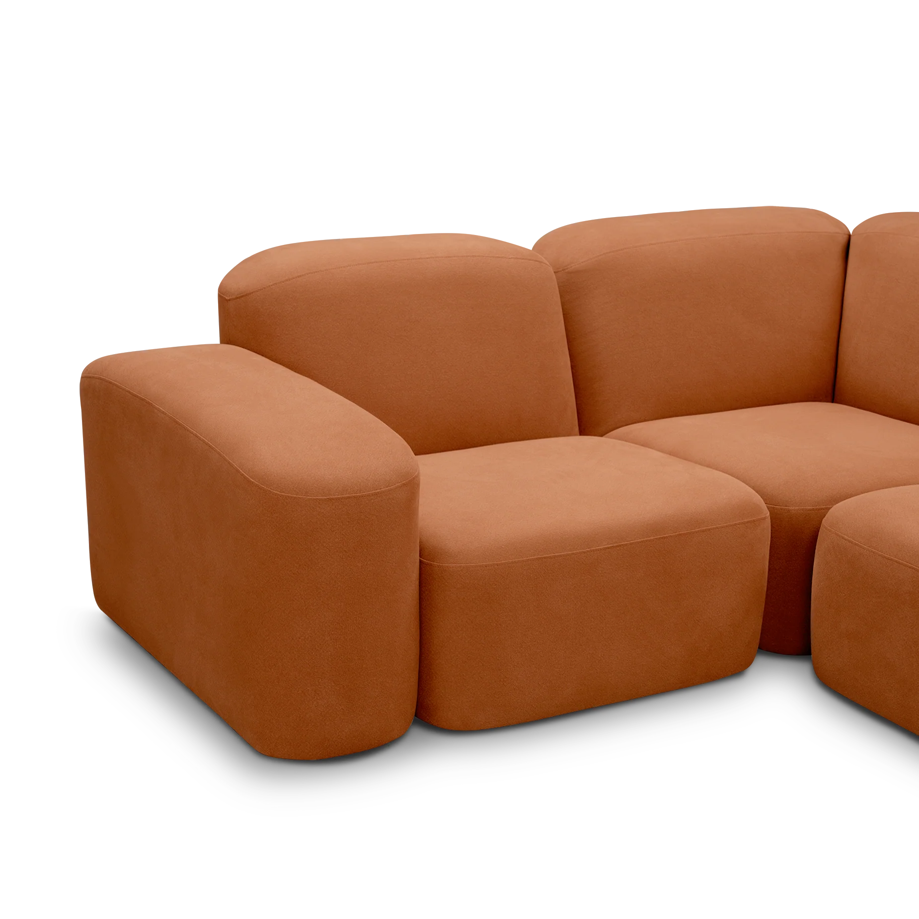 Muse 5 Piece Chaise Modular Sofa - RAF