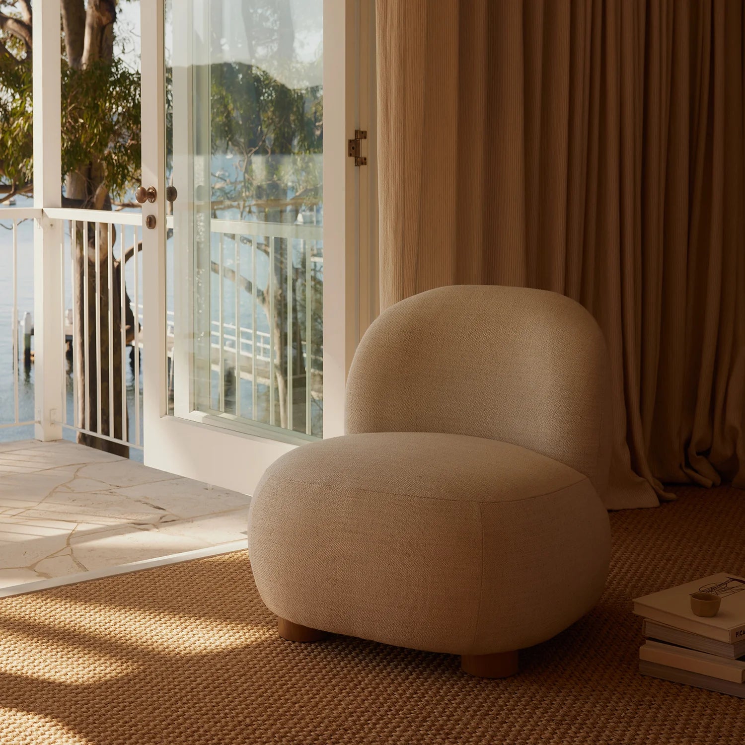 Swell Occasional Chair-Hyams Sable
