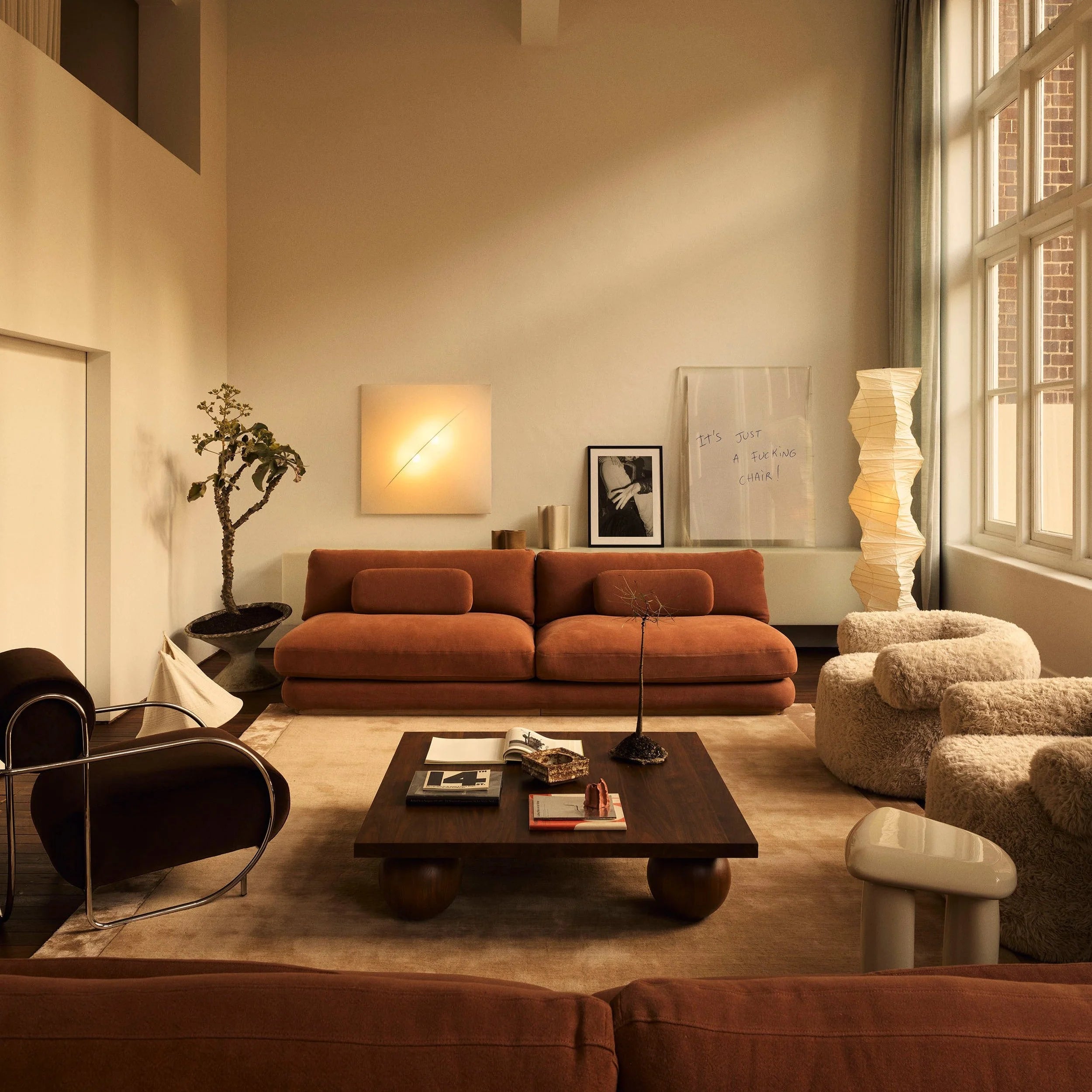 Yoko Coffee Table Square - Walnut