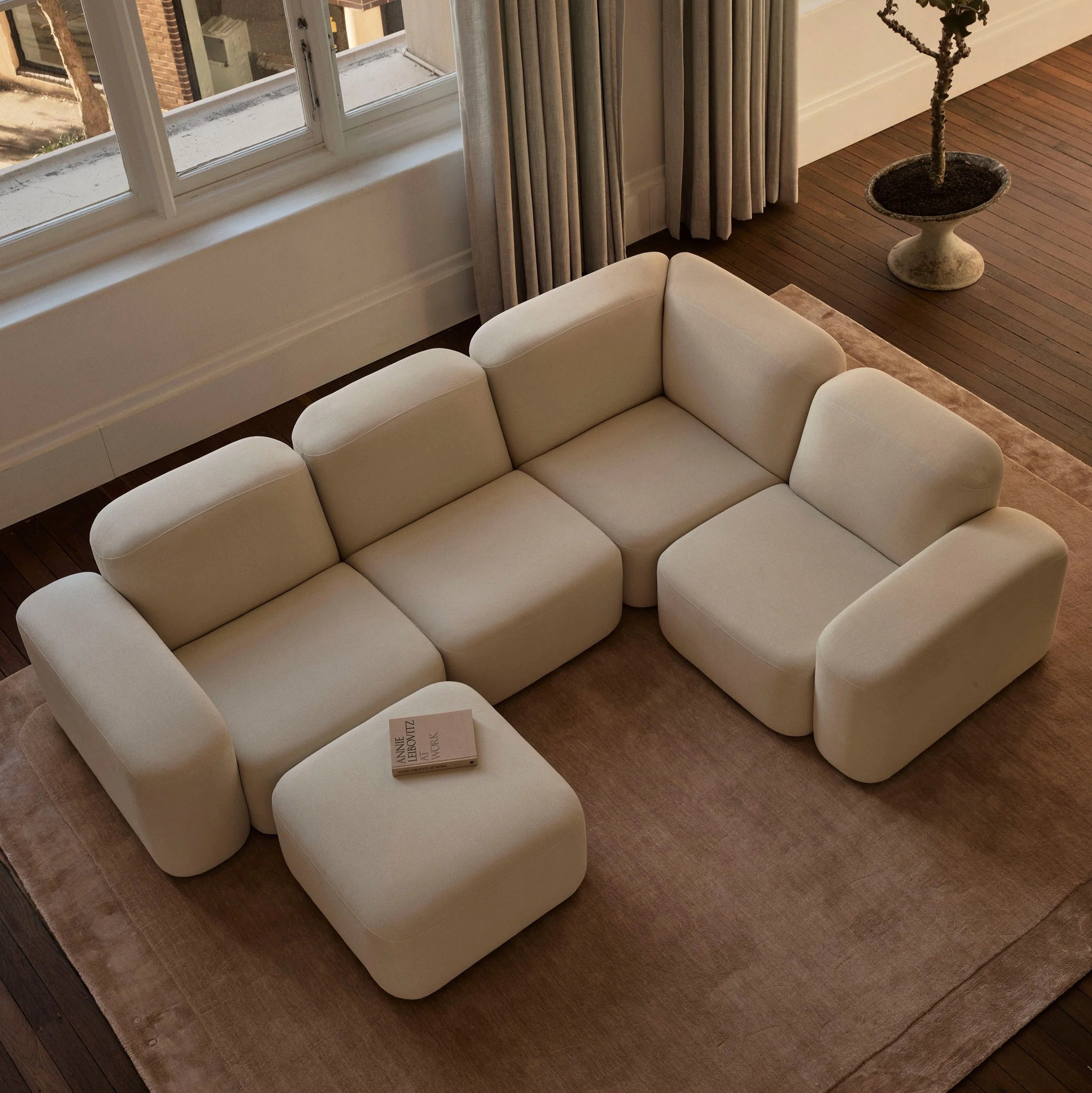 Muse 4 Piece Modular Sofa