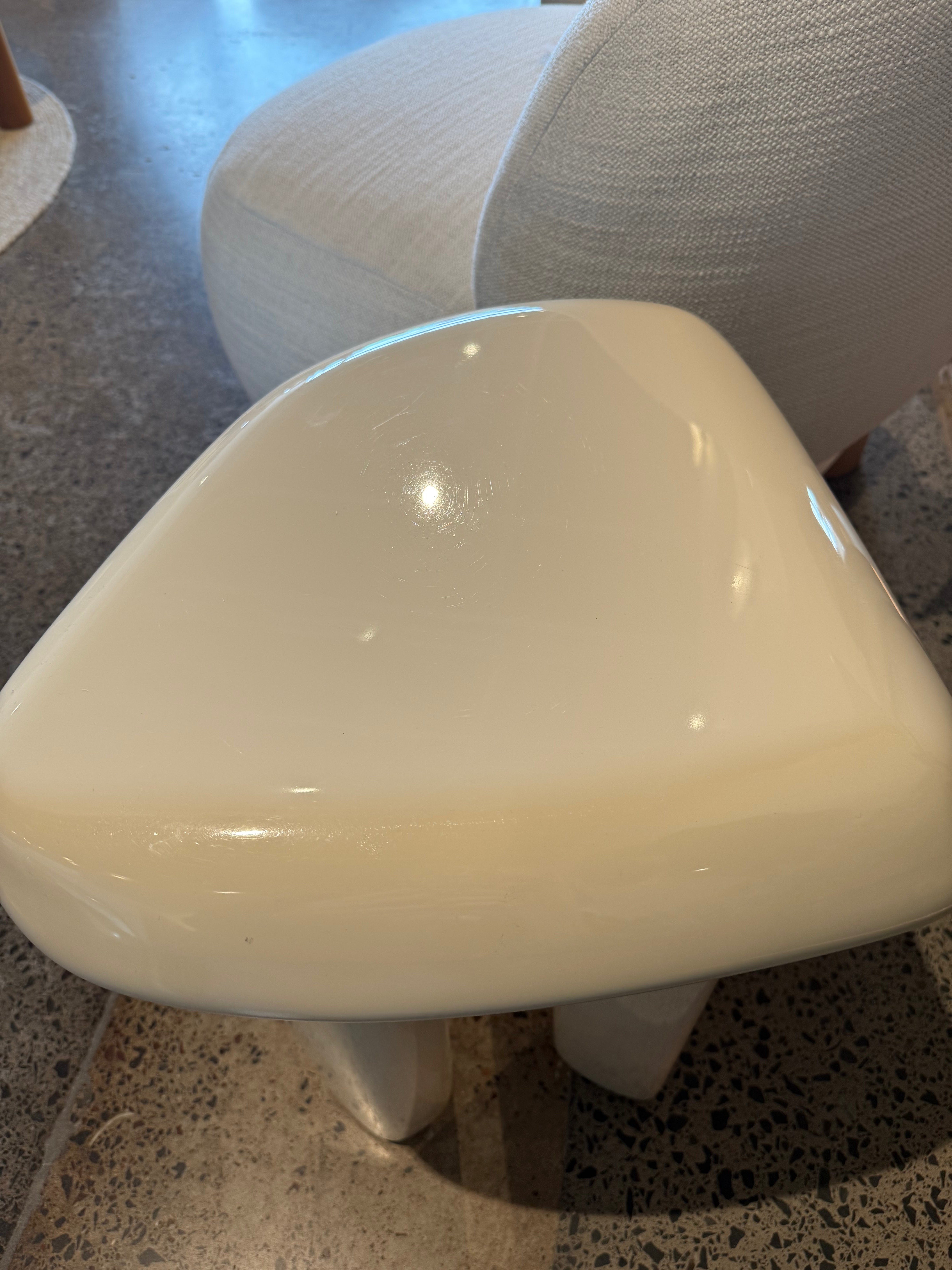 Isola Side Table - Antique White