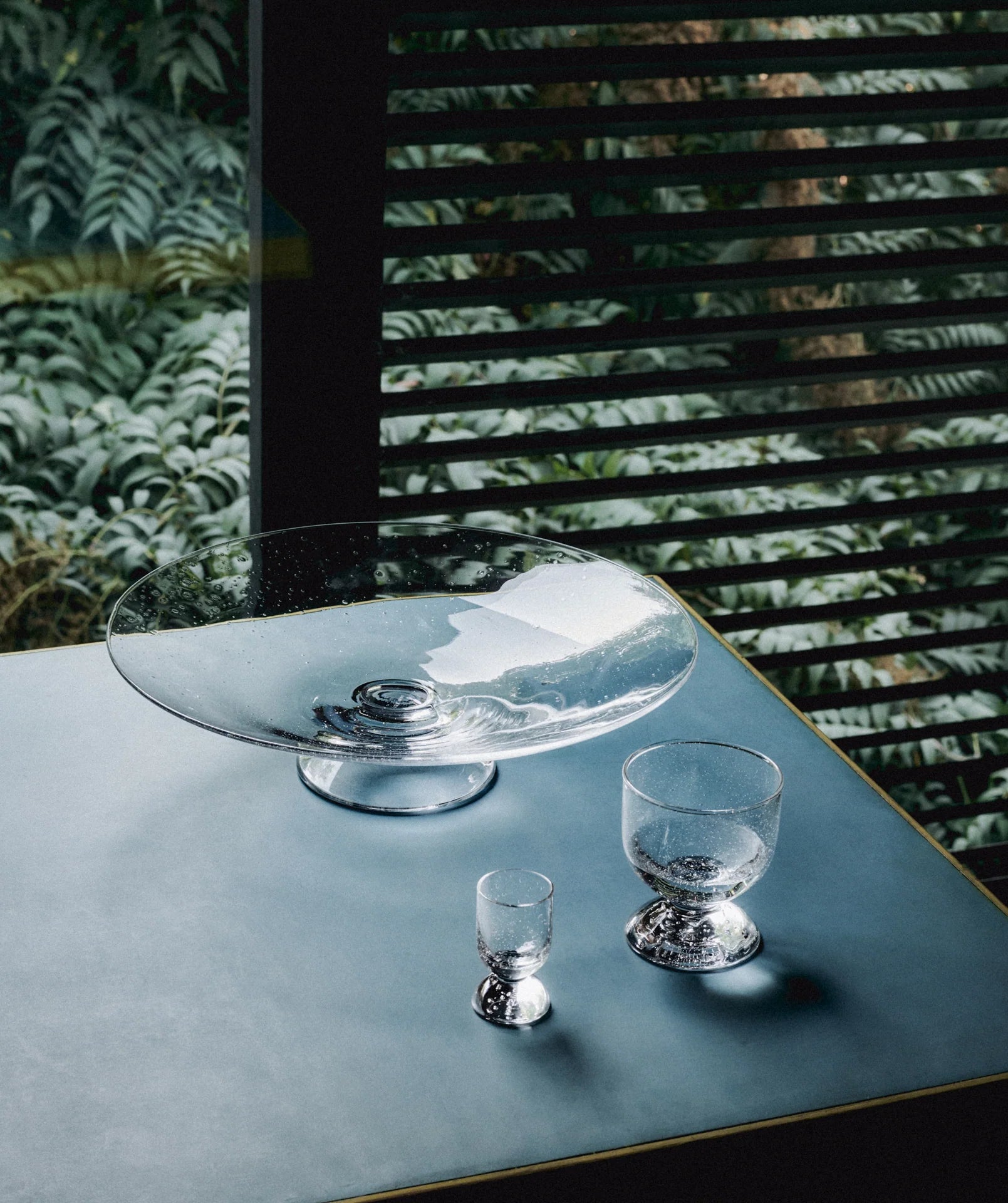Bubble Glass Grape Tray
