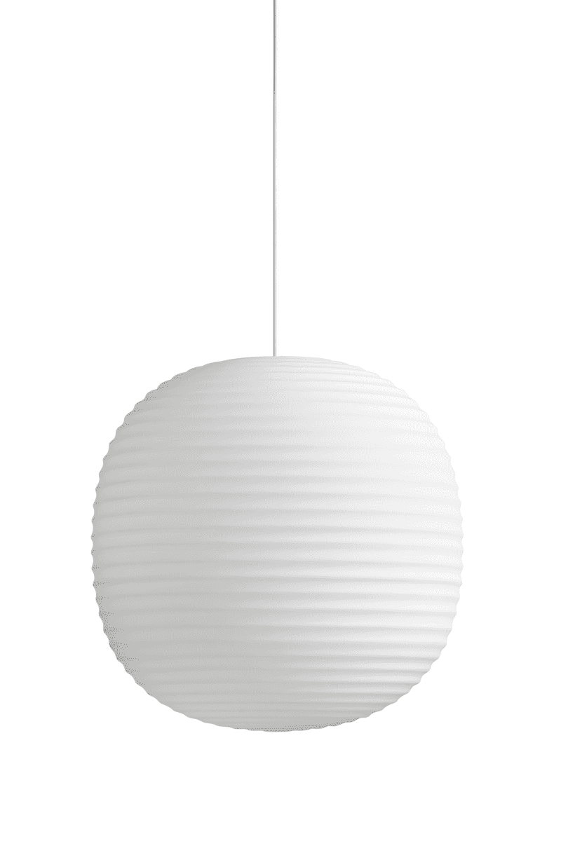 Lantern Pendant - White Large