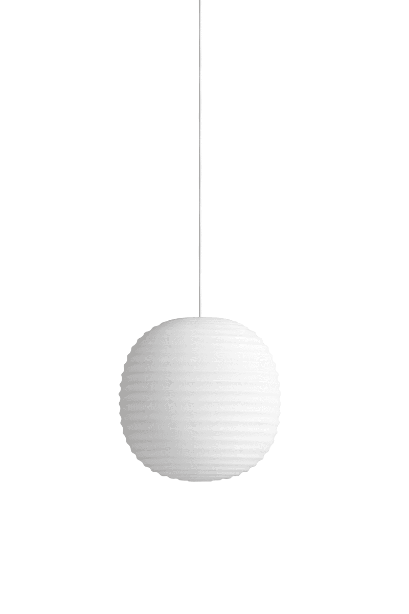 Lantern Pendant - White Small