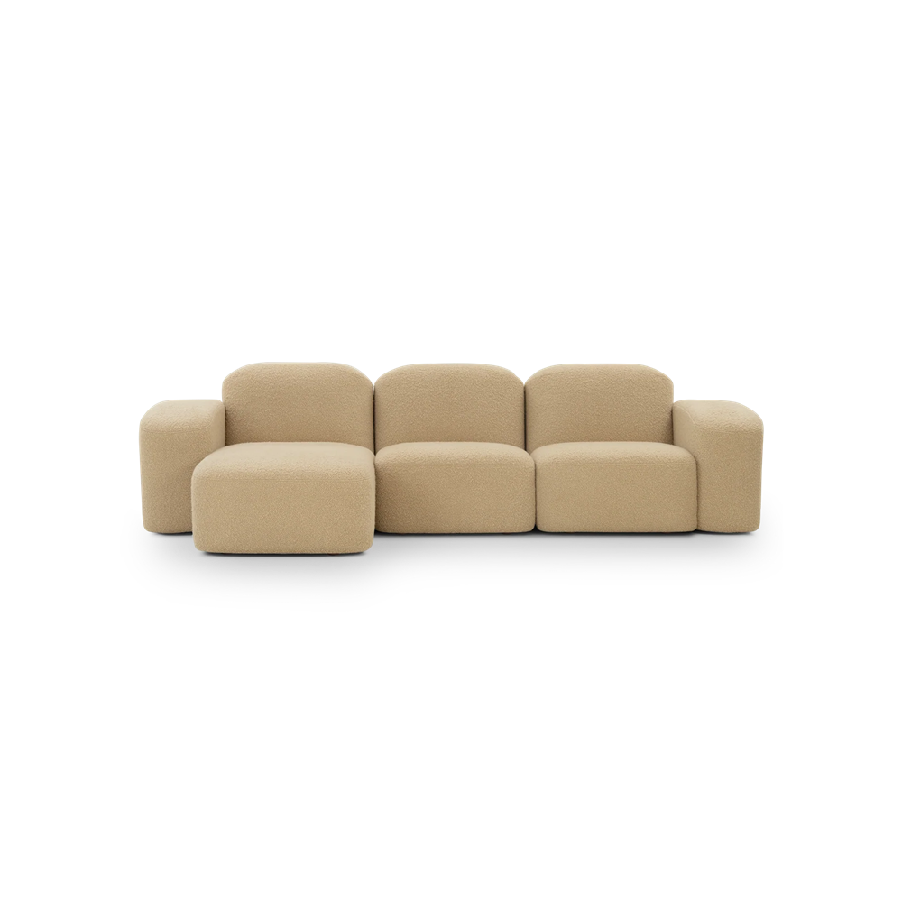 Muse 3 Seat Chaise Sofa - LHF