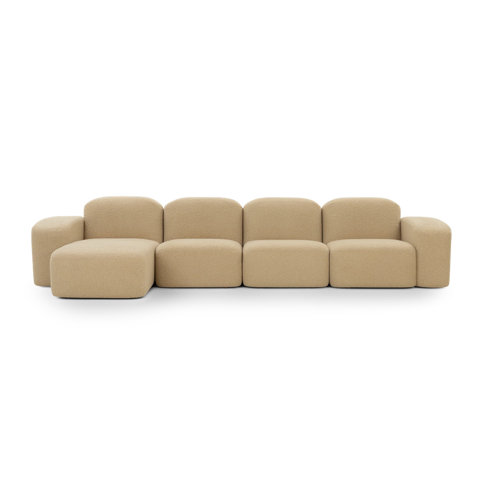Muse 4 Seat Chaise Sofa - LHF