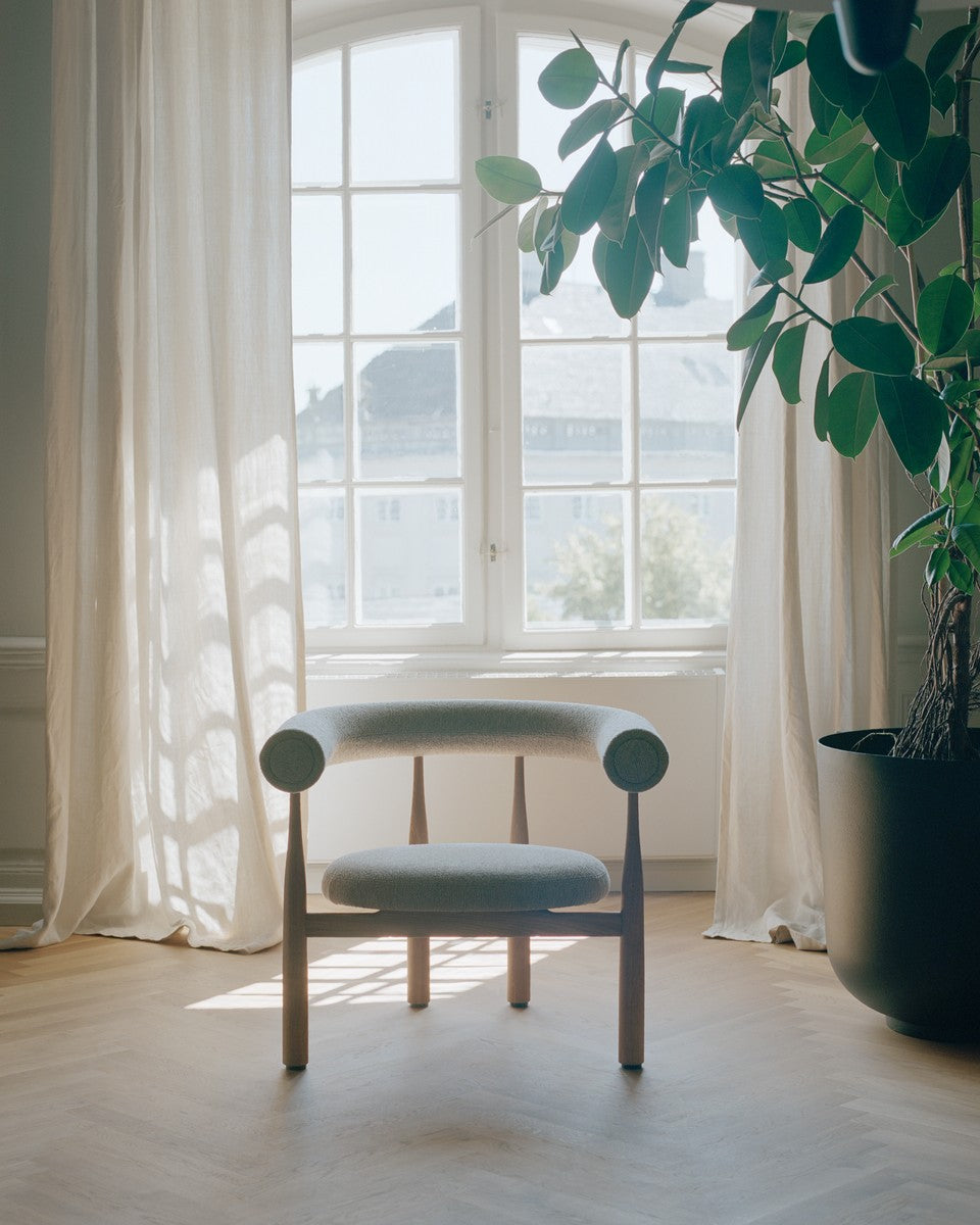 Bukowski Lounge Chair - Oak