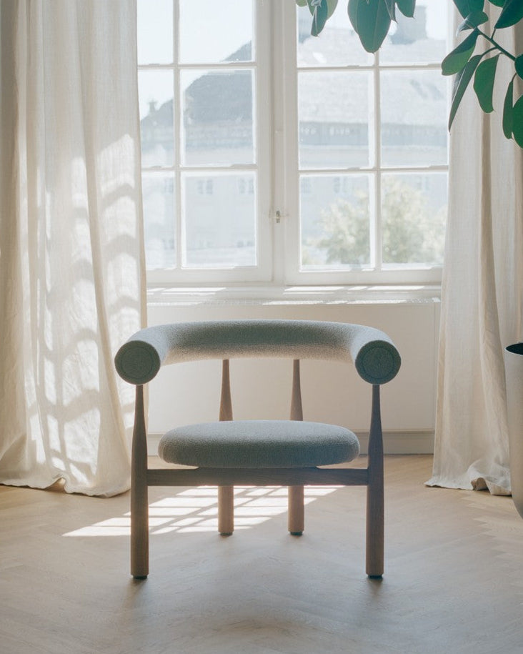 Bukowski Lounge Chair - Oak