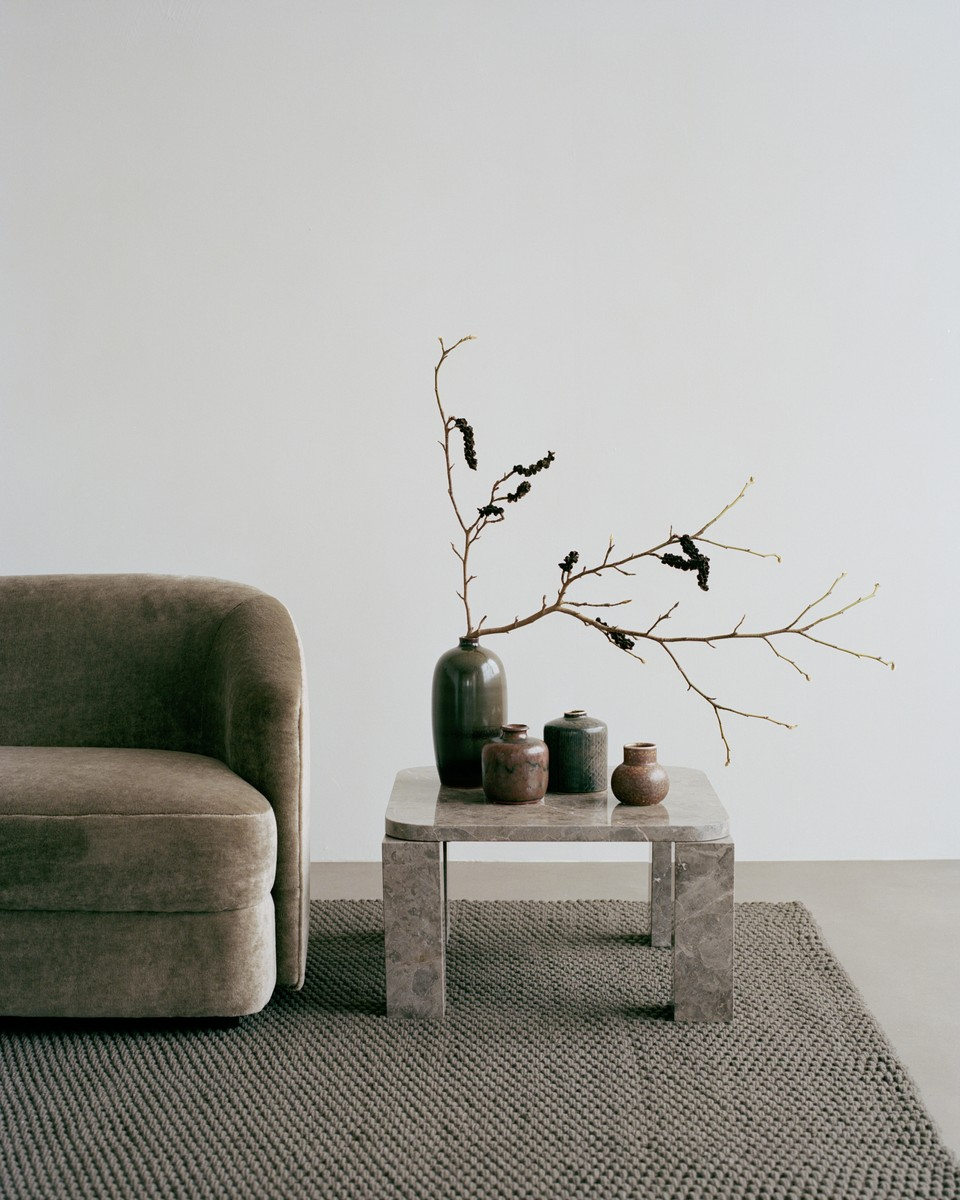 Atlas Coffee Table - Gris Du Marais 60 x 60 cm
