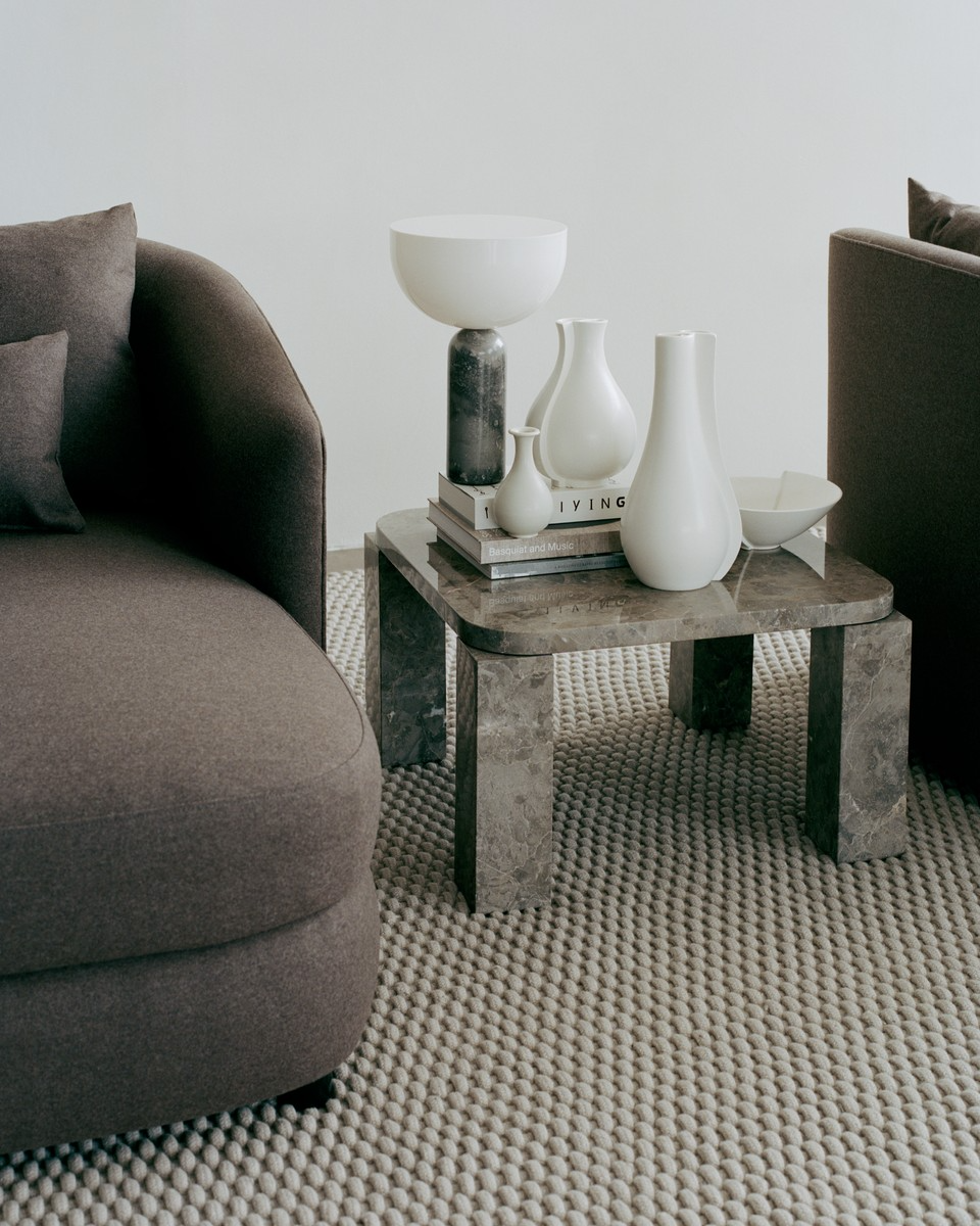 Atlas Coffee Table - Gris Du Marais 60 x 60 cm