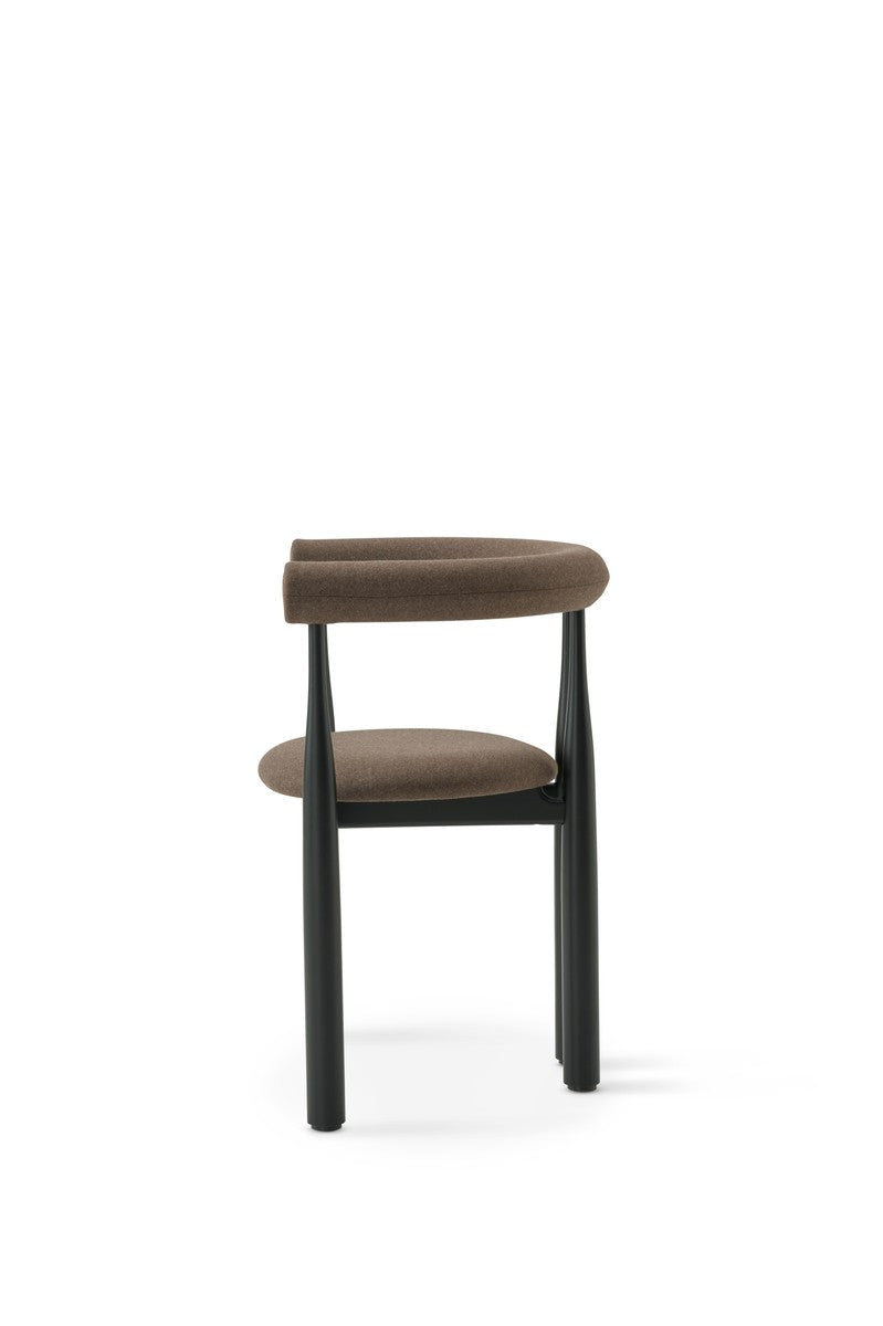 Bukowski Chair Fully Upholstered - Black