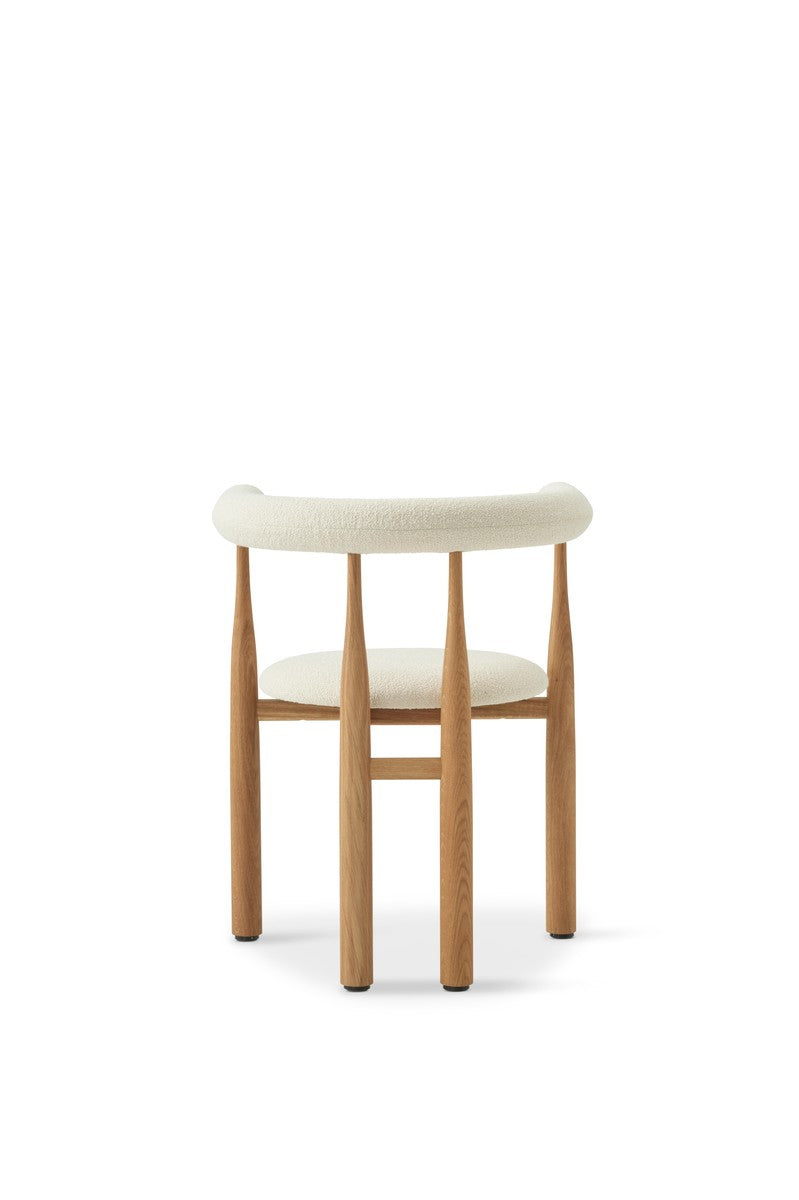 Bukowski Chair Fully Upholstered - Oak