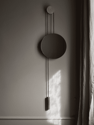 Rise and Shine Mirror - Burned Oak