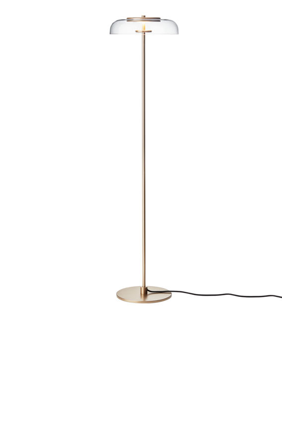 Blossi Floor Lamp - Nordic Gold / Clear