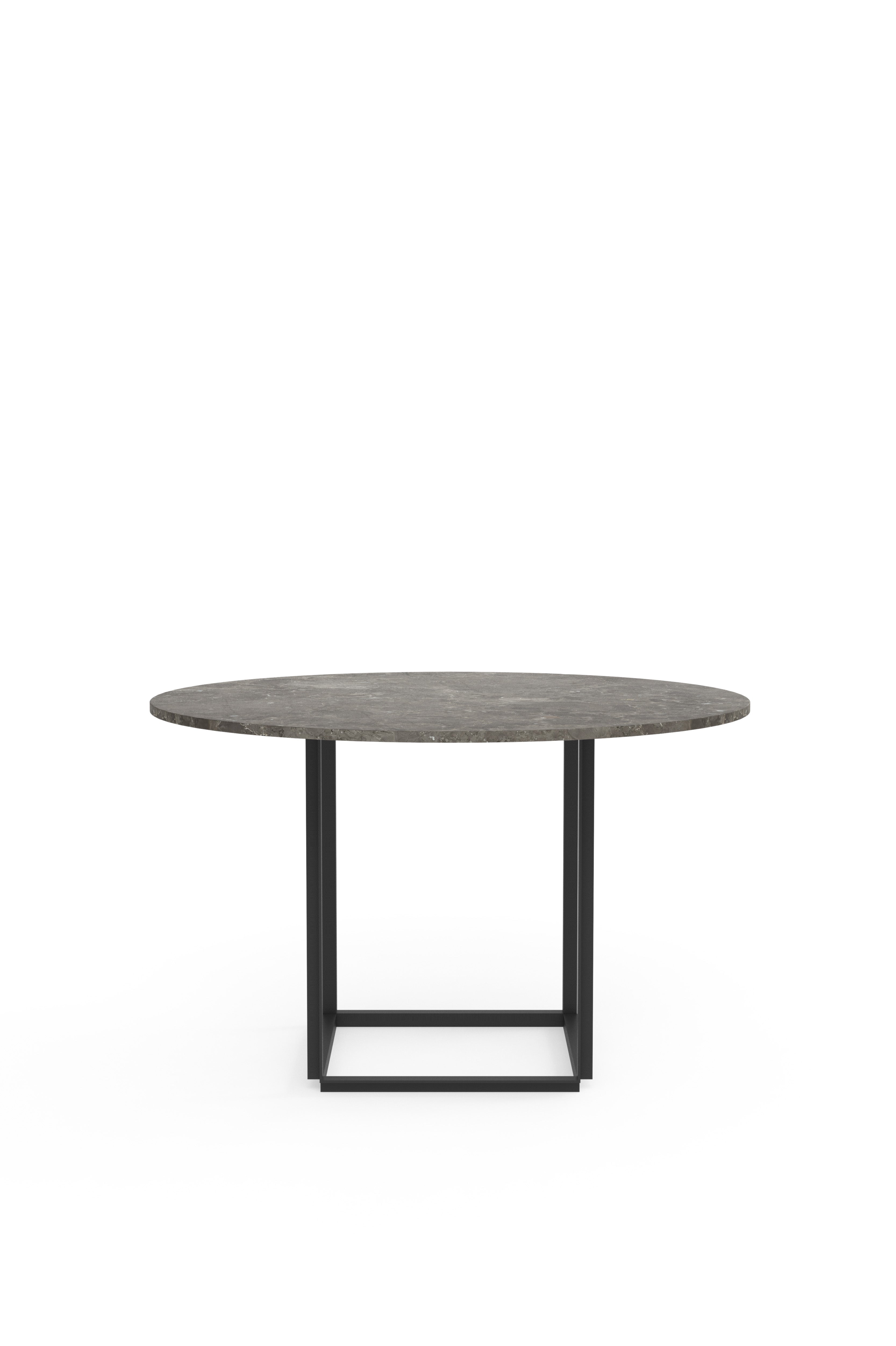 Florence Dining Table 120 - Gris du Marais Marble