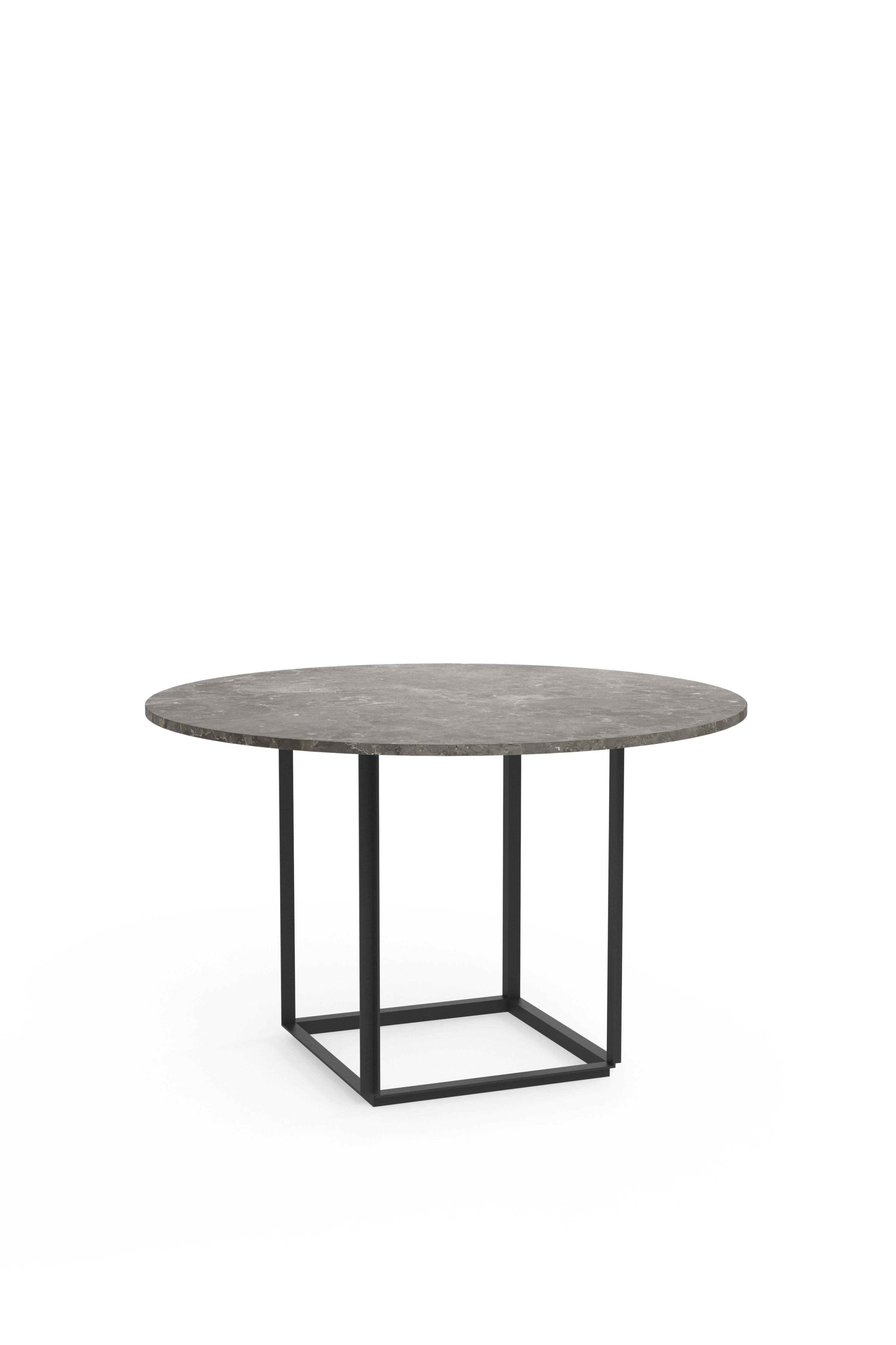Florence Dining Table 120 - Gris du Marais Marble